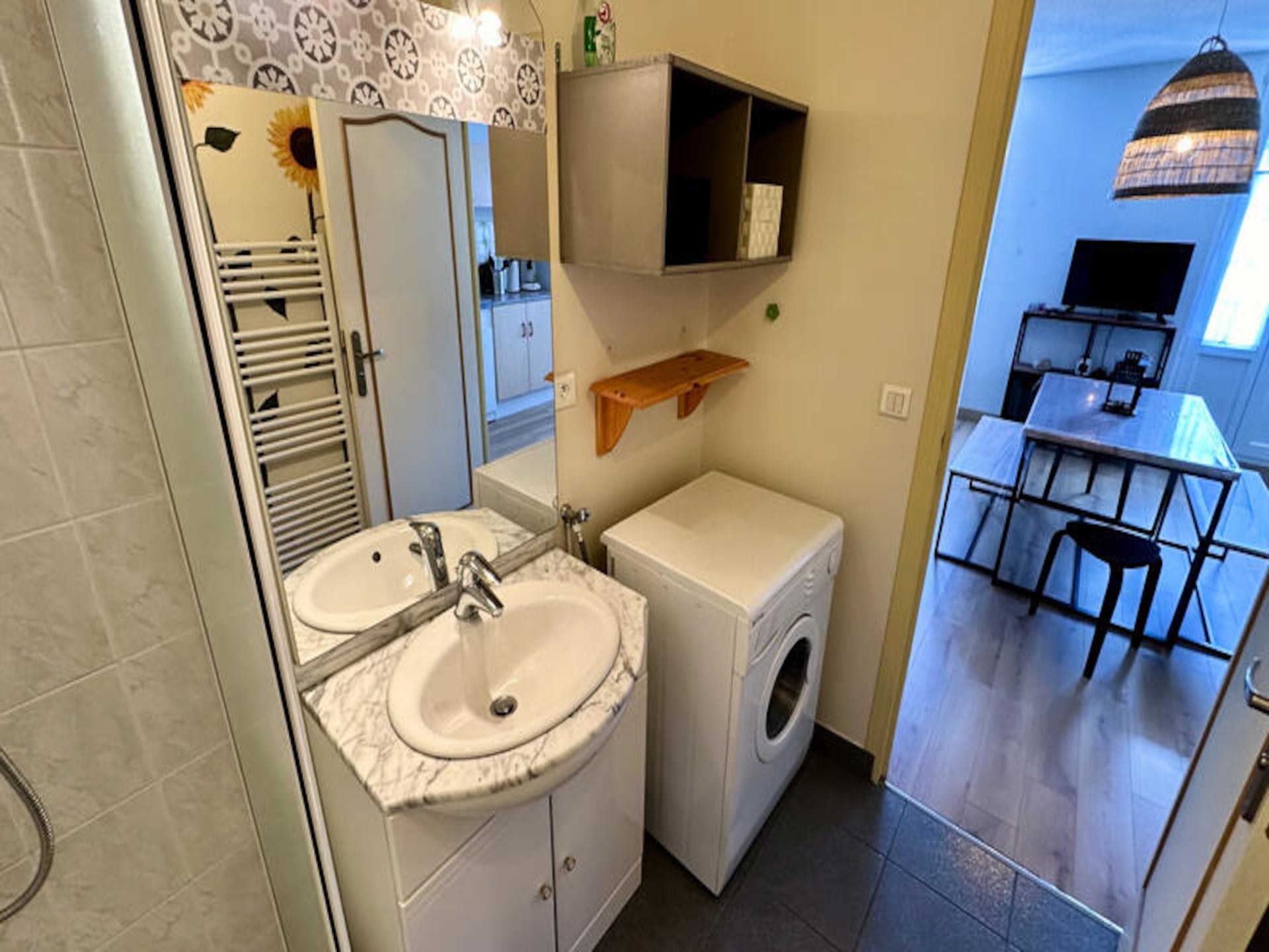 Licht appartement in Le Mont-Dore, vlakbij thermen en skipistes - foto 9