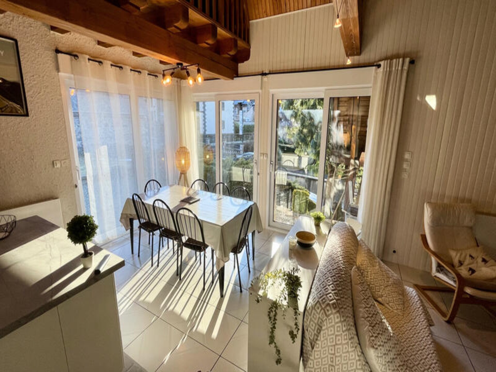 Ruim appartement voor 8 personen met tuin en uitzicht in Le Mont-Dore - foto 15