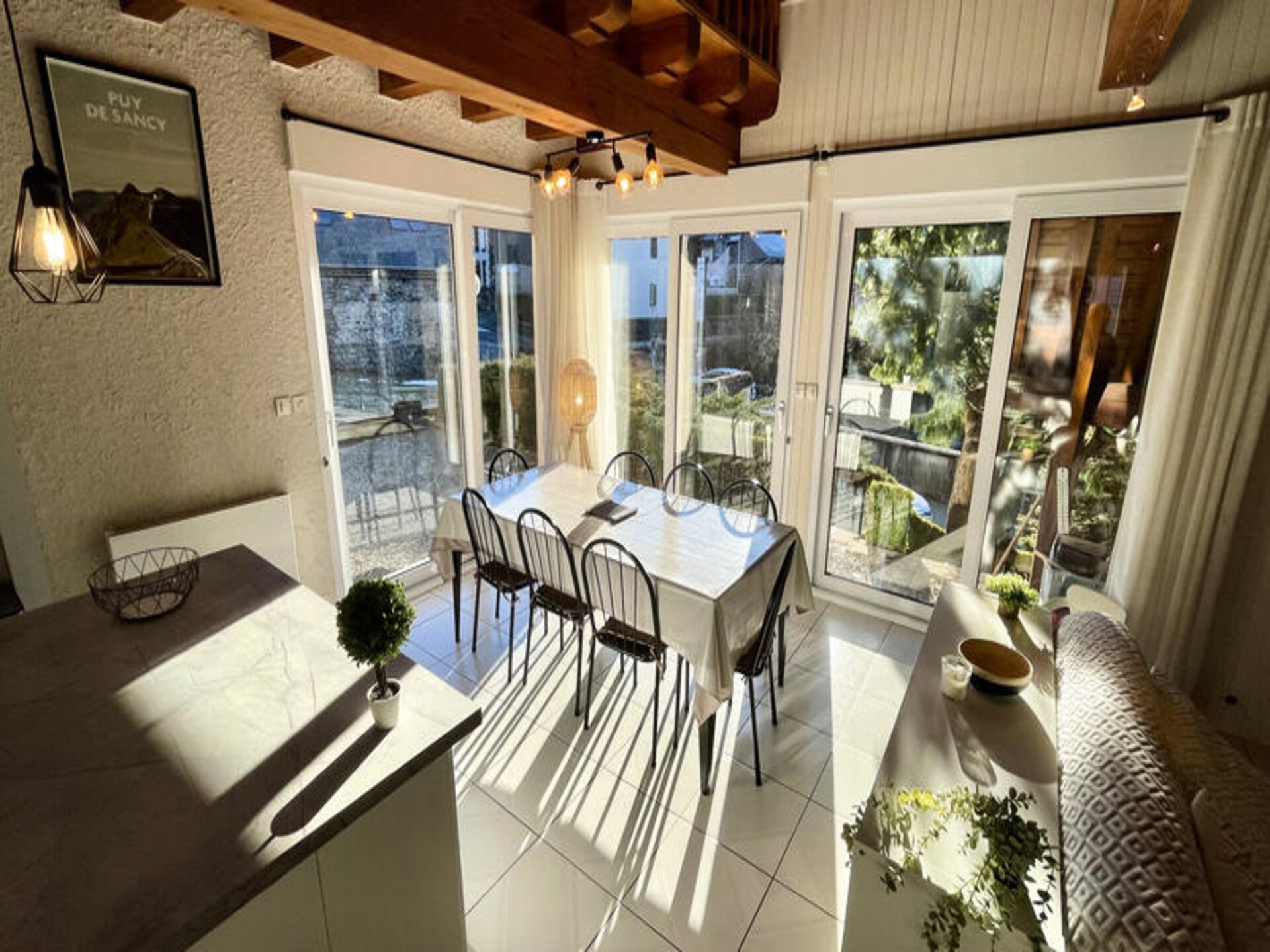 Ruim appartement voor 8 personen met tuin en uitzicht in Le Mont-Dore - foto 16