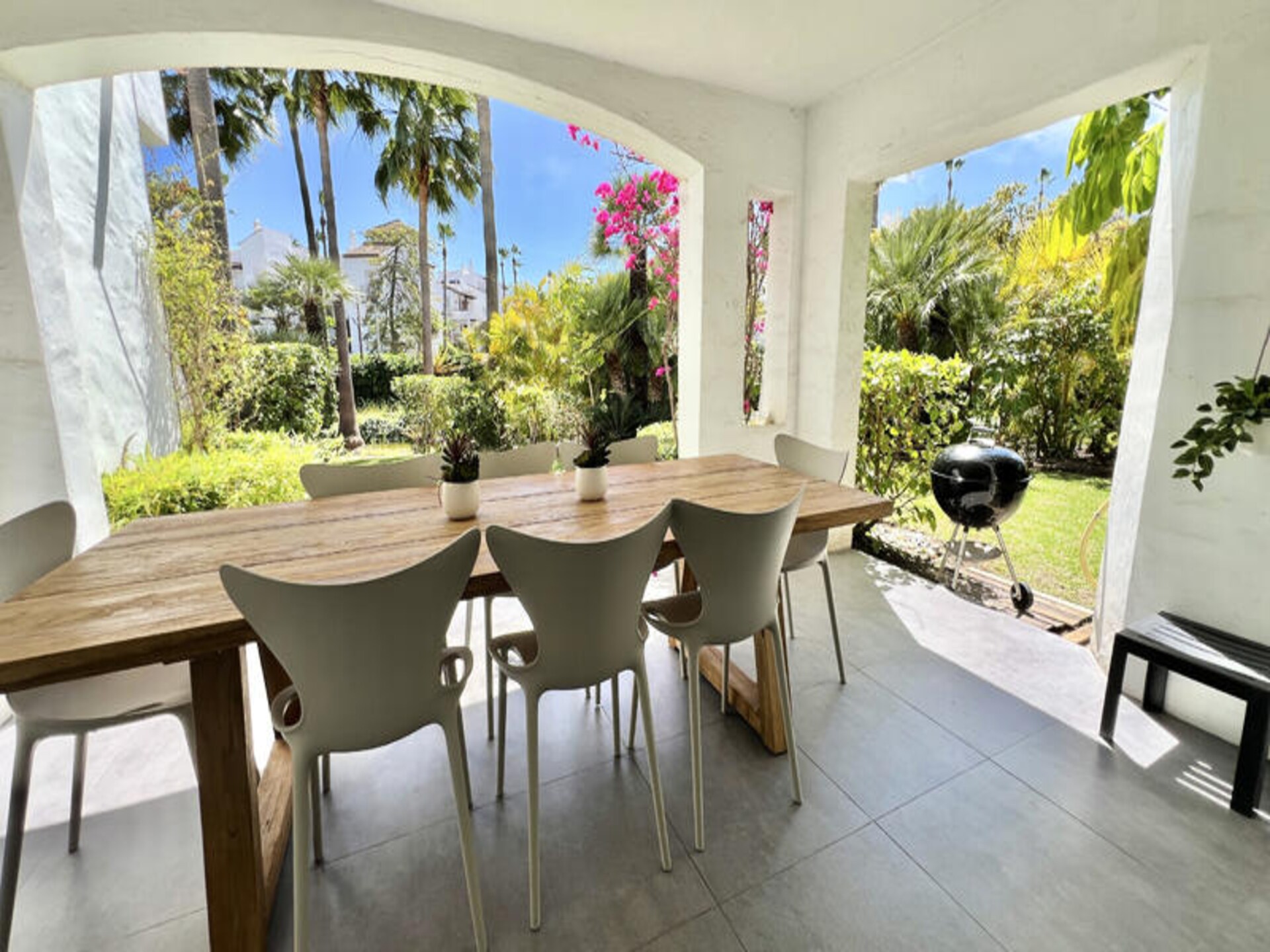 Strandappartement in Estepona met gedeeld zwembad en tropische tuin - foto 5