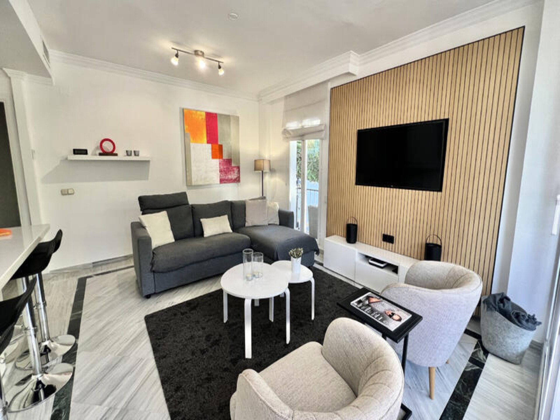 Licht appartement op 400 meter van het strand in Marbella met zwembad - foto 12