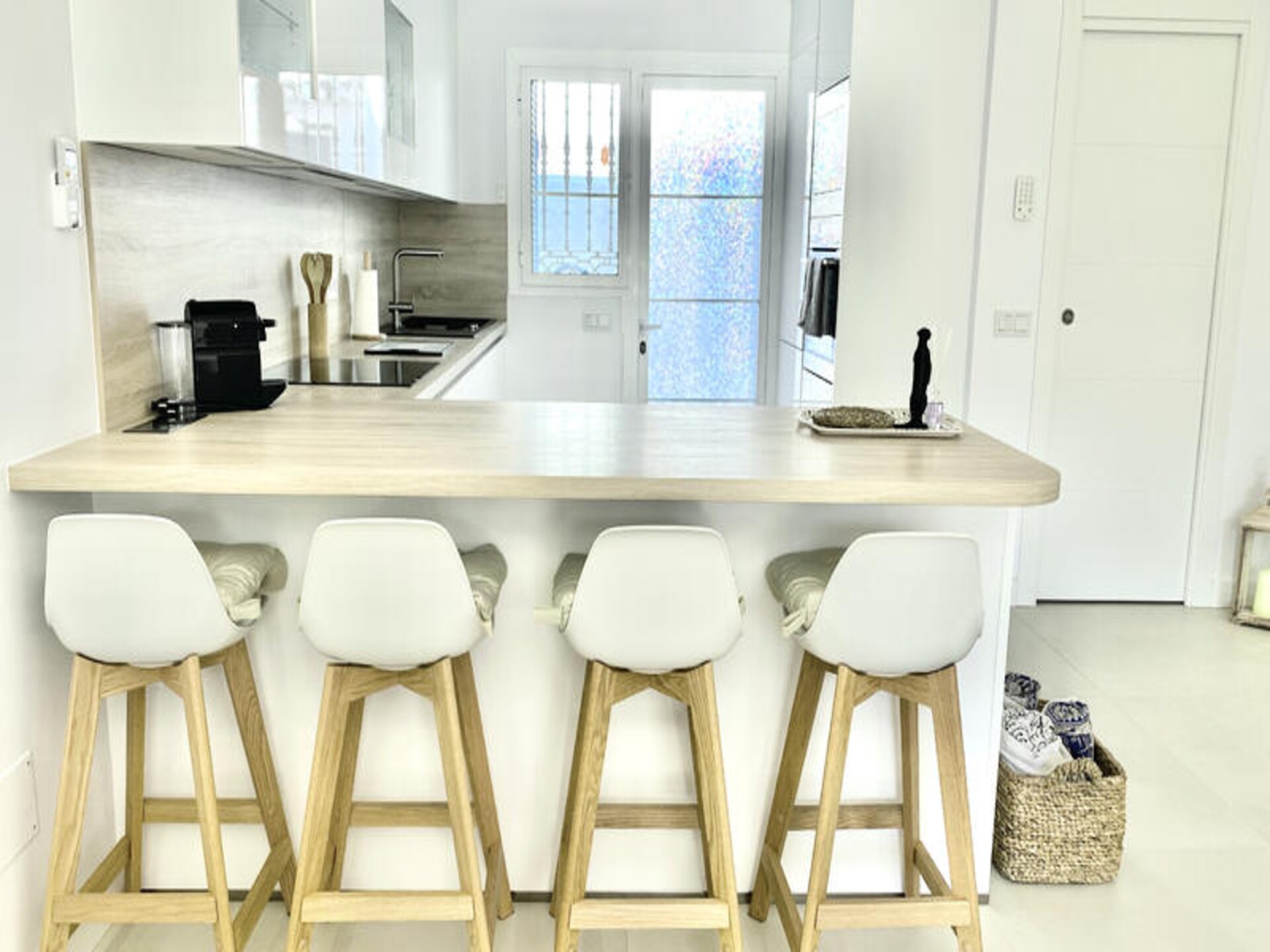 Zonovergoten appartement op 30 meter van het strand in La Cala de Mijas - foto 12