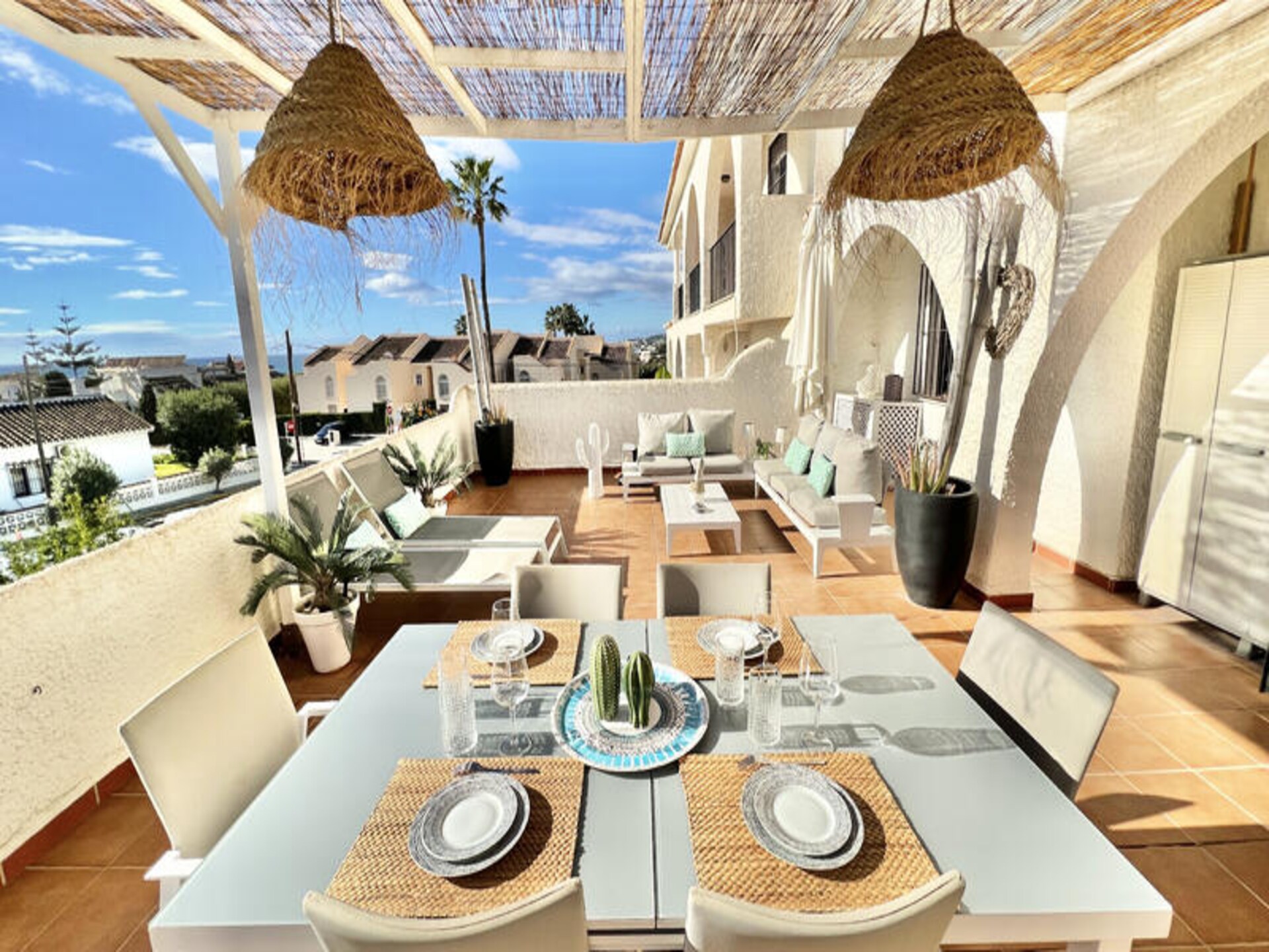 Zonovergoten appartement met zeezicht op 400m van het strand in Mijas Costa - foto 6