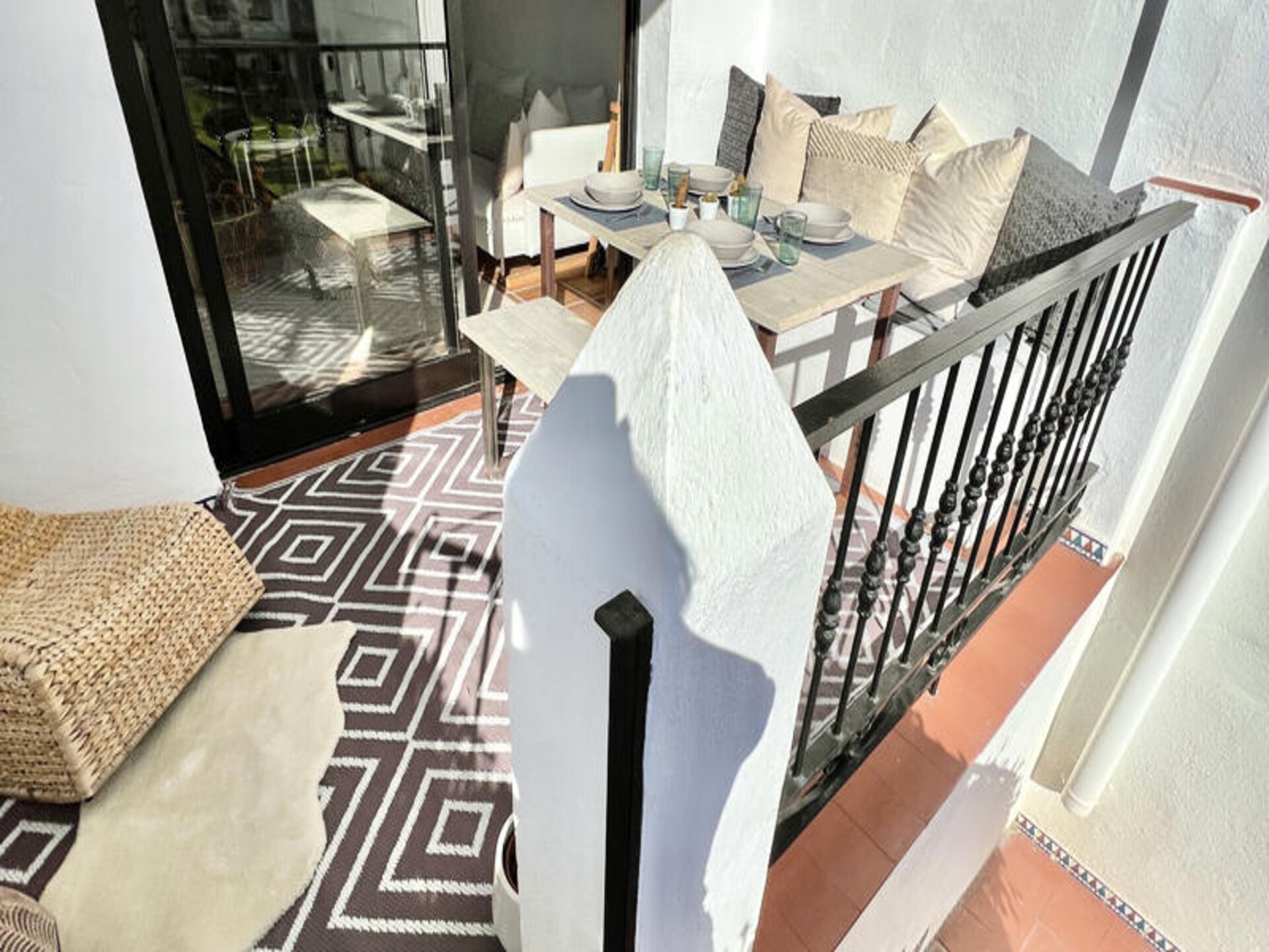 Strandappartement met zeezicht en zwembad in Mijas Costa - foto 7
