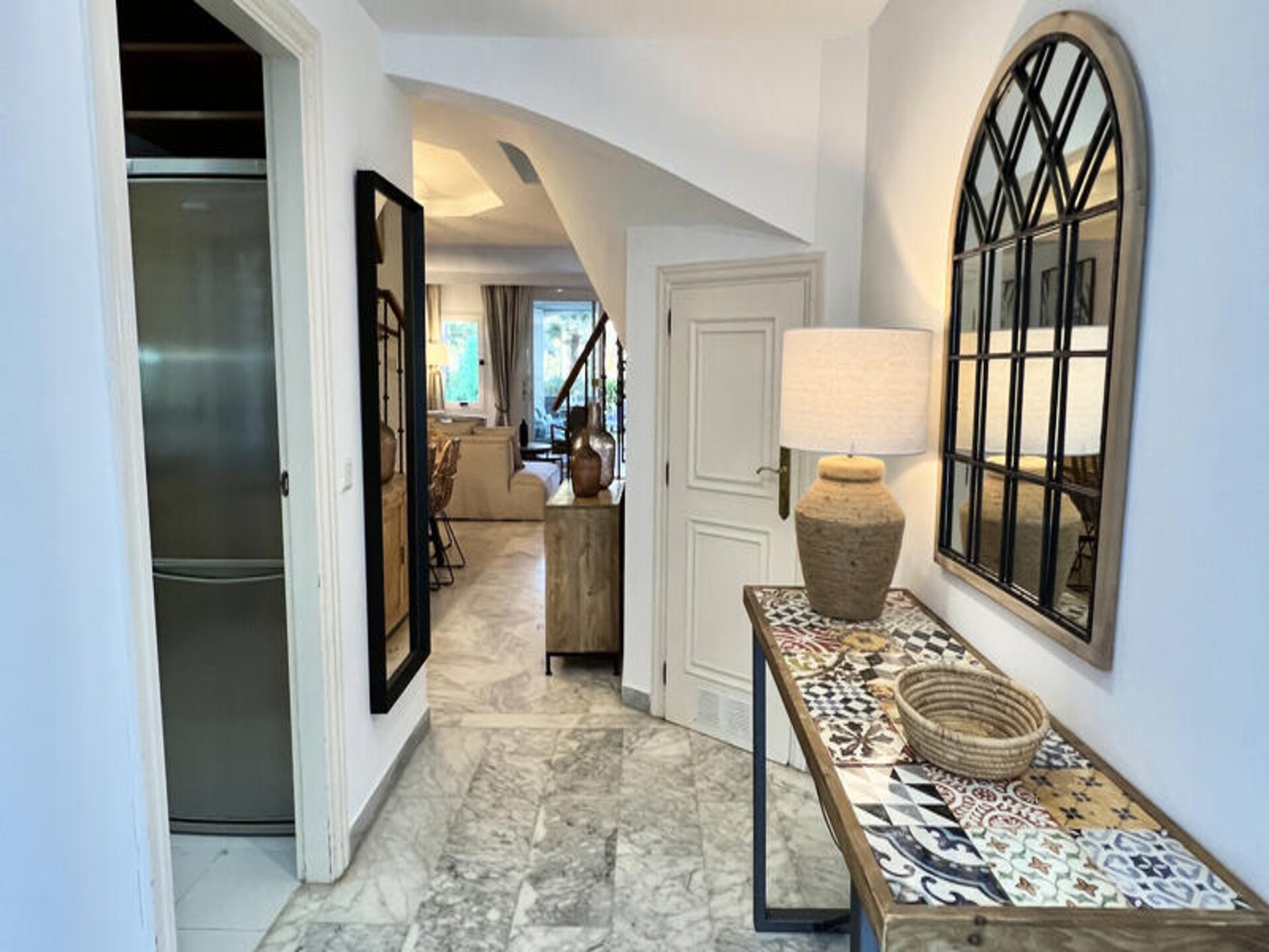Strandappartement met privétuin en zeezicht op 30 meter van zee in Estepona - foto 26