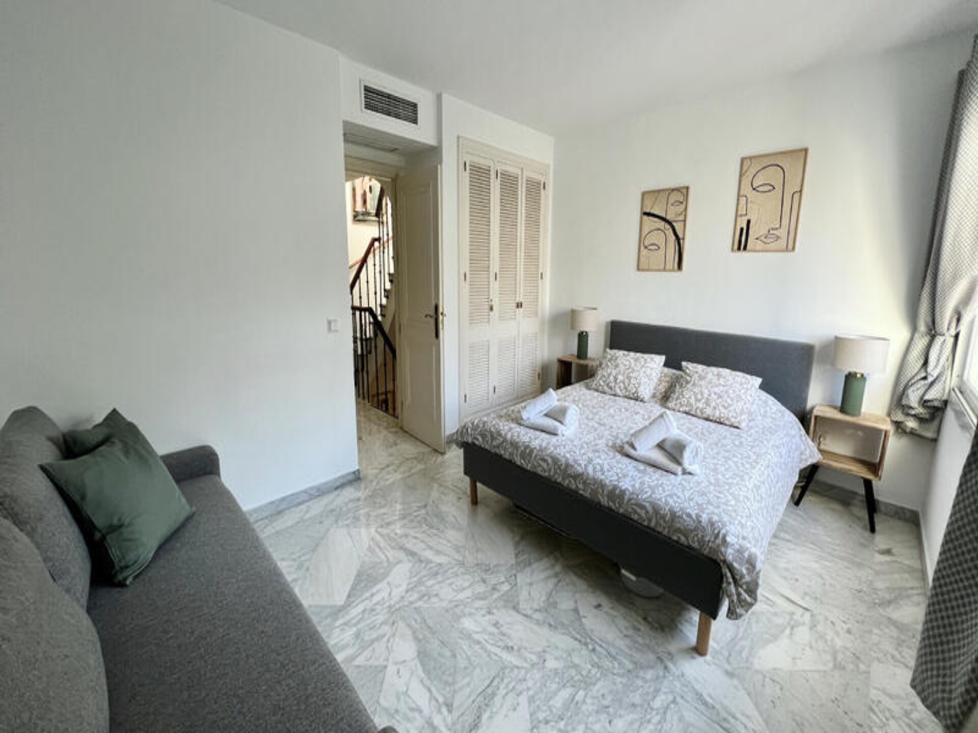 Strandappartement met privétuin en zeezicht op 30 meter van zee in Estepona - foto 38