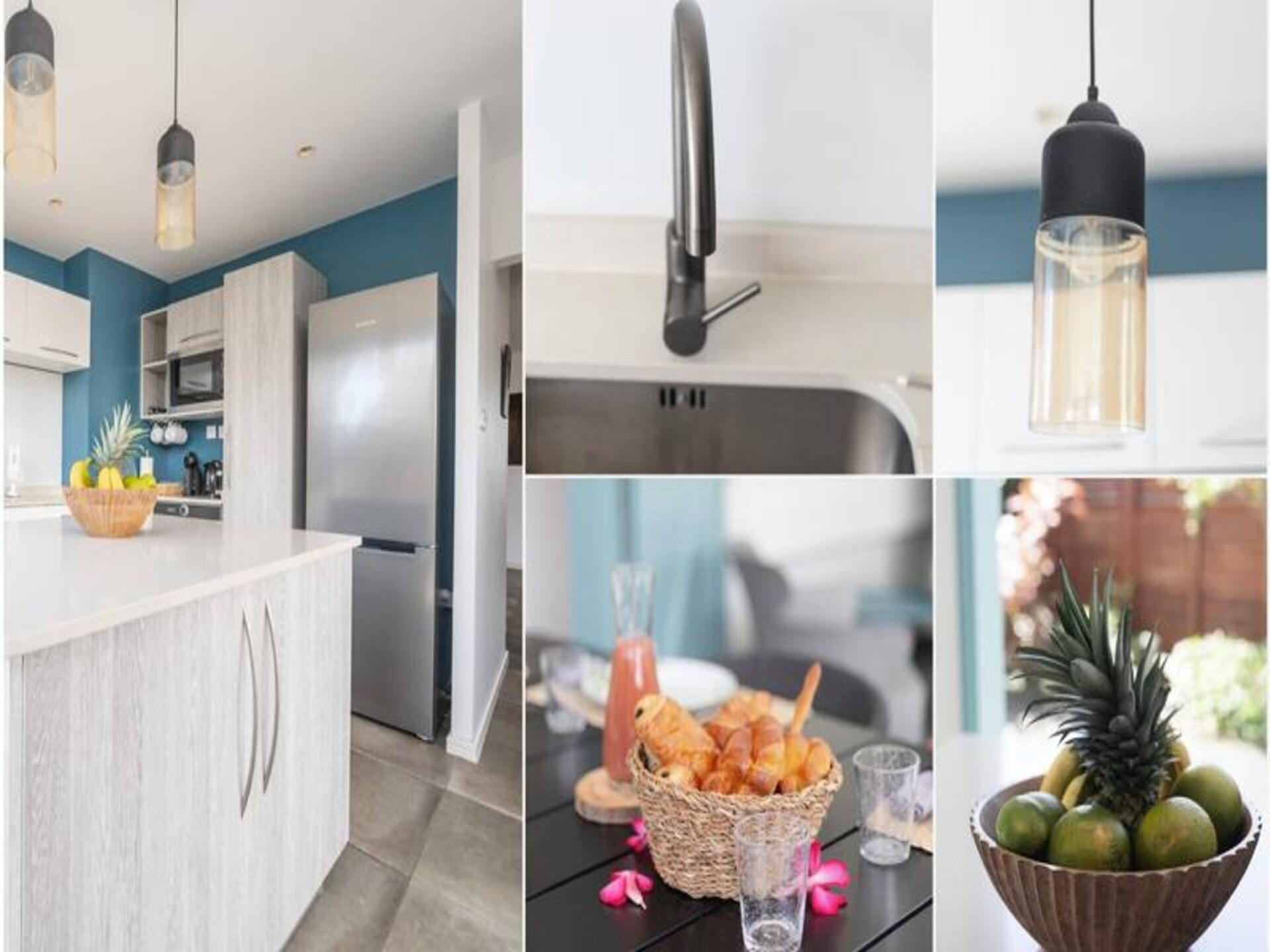 Luxe appartement voor 6 personen met tuin en airco nabij strand Gros Raisin - foto 12