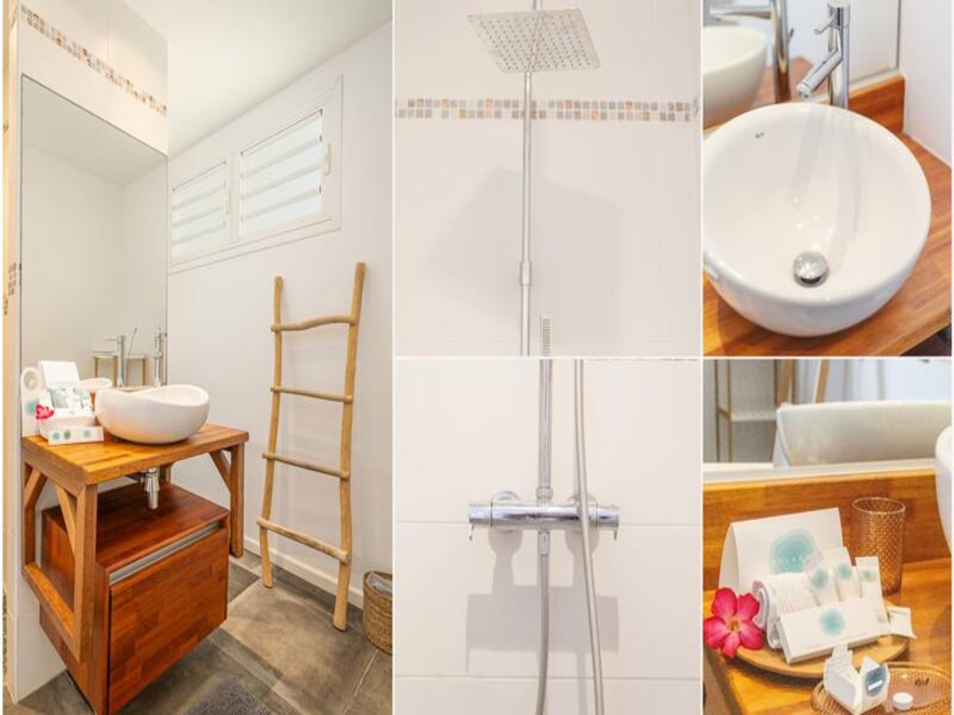 Luxe appartement voor 6 personen met tuin en airco nabij strand Gros Raisin - foto 28