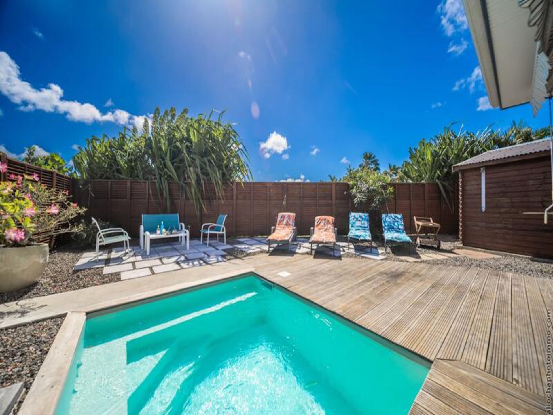 Luxe appartement voor 6 personen met tuin en airco nabij strand Gros Raisin - foto 29