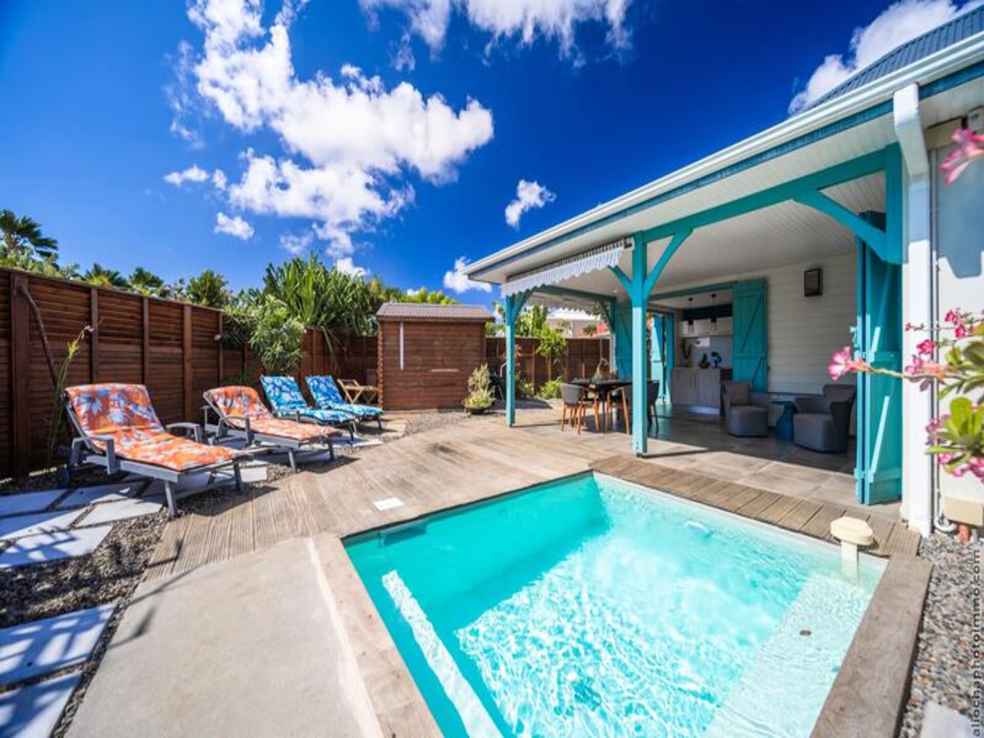 Luxe appartement voor 6 personen met tuin en airco nabij strand Gros Raisin - foto 31