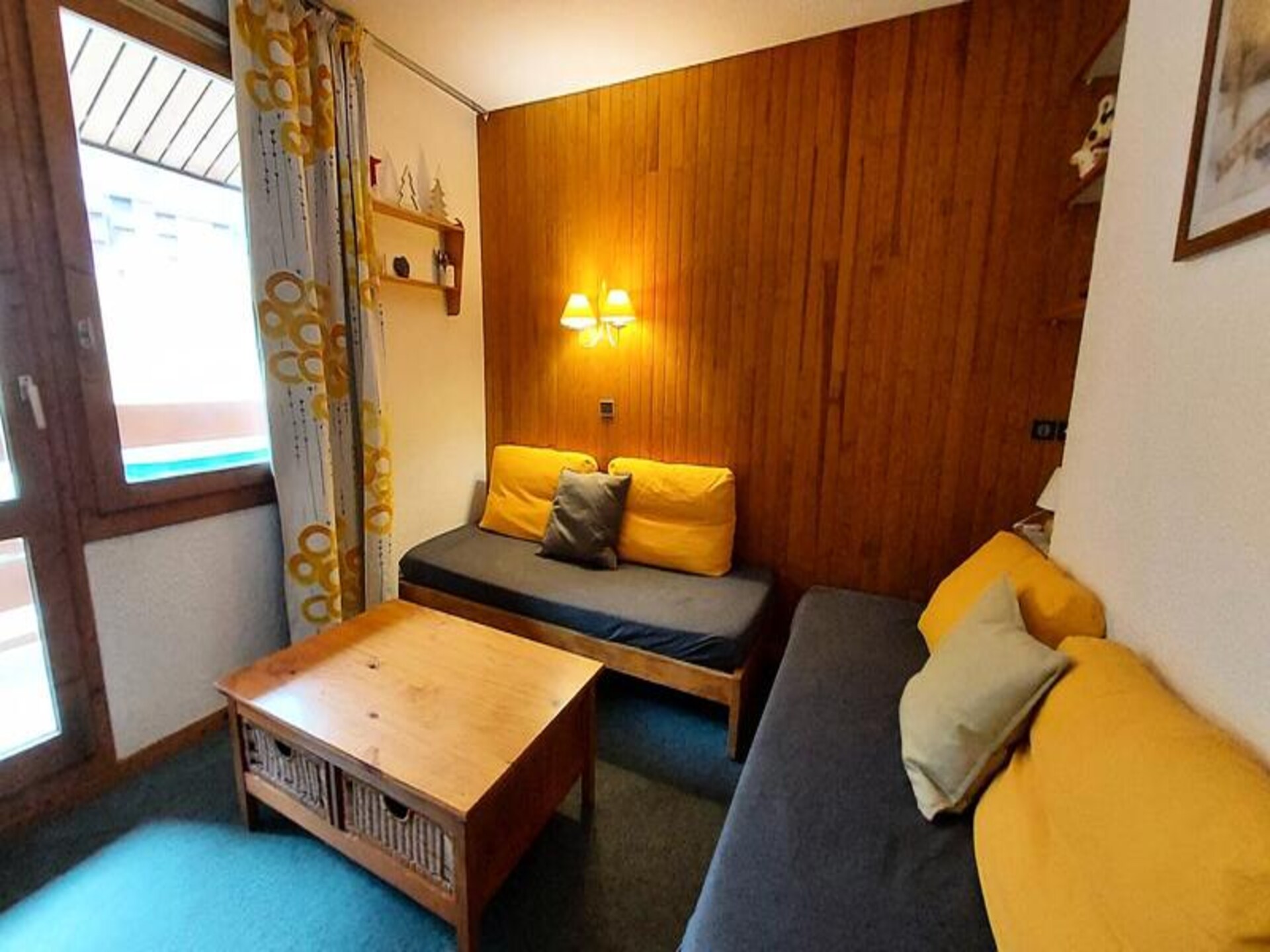 Knus appartement aan de piste in Valmorel met balkon op het oosten - foto 1