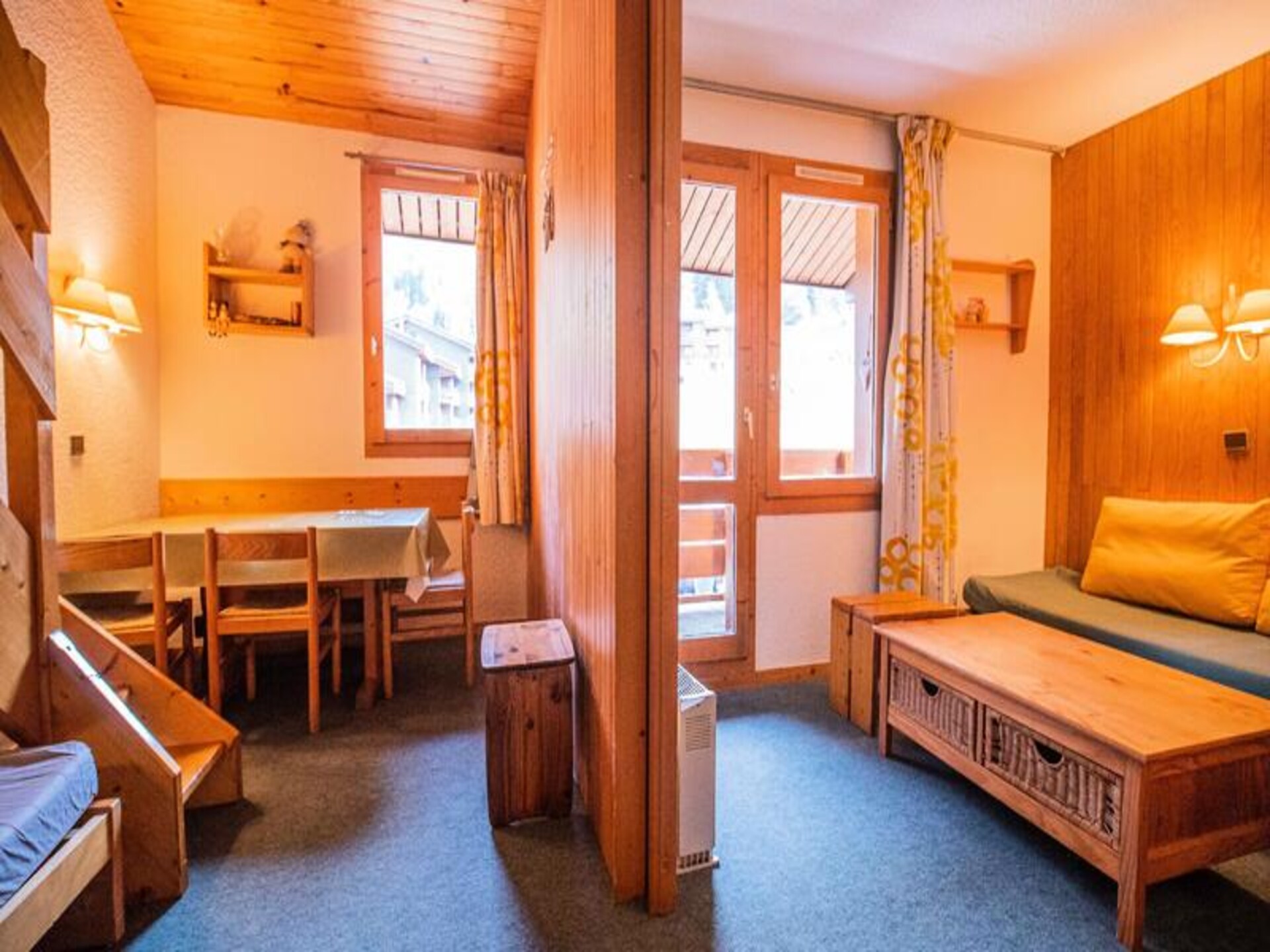 Knus appartement aan de piste in Valmorel met balkon op het oosten - foto 4