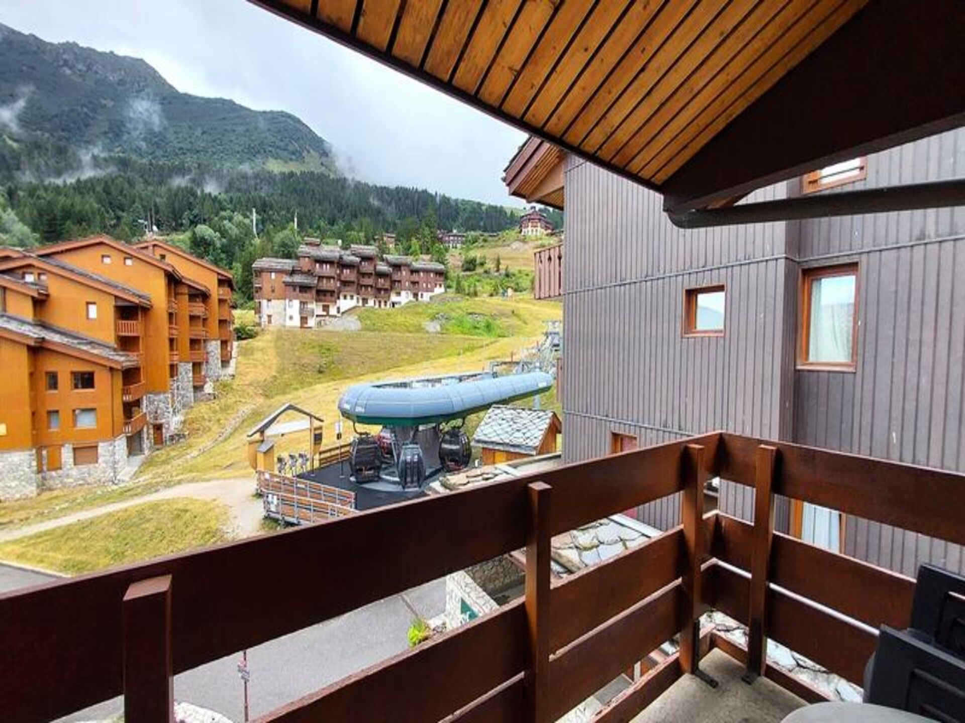 Knus appartement aan de piste in Valmorel met balkon op het oosten - foto 13