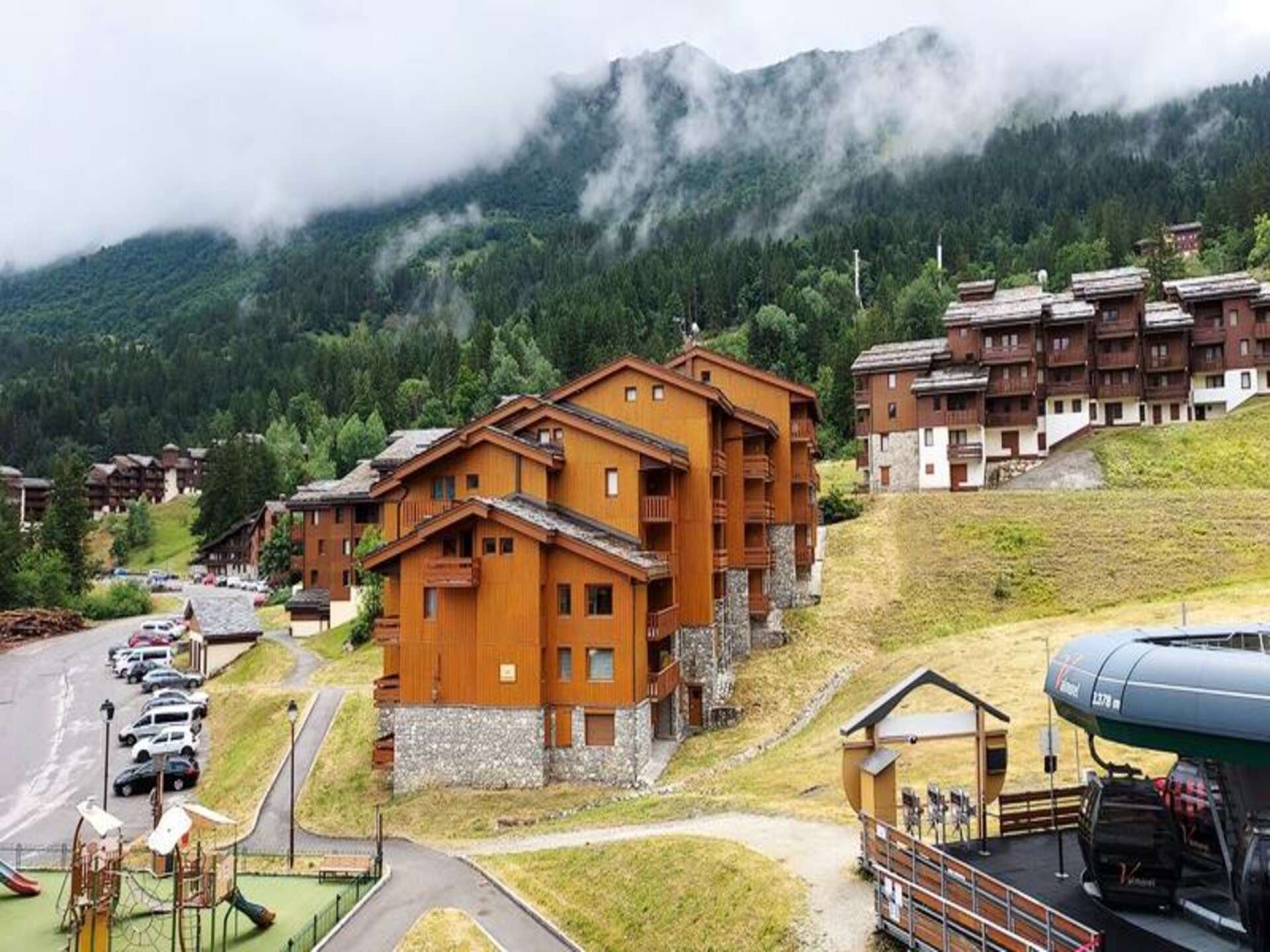 Knus appartement aan de piste in Valmorel met balkon op het oosten - foto 14