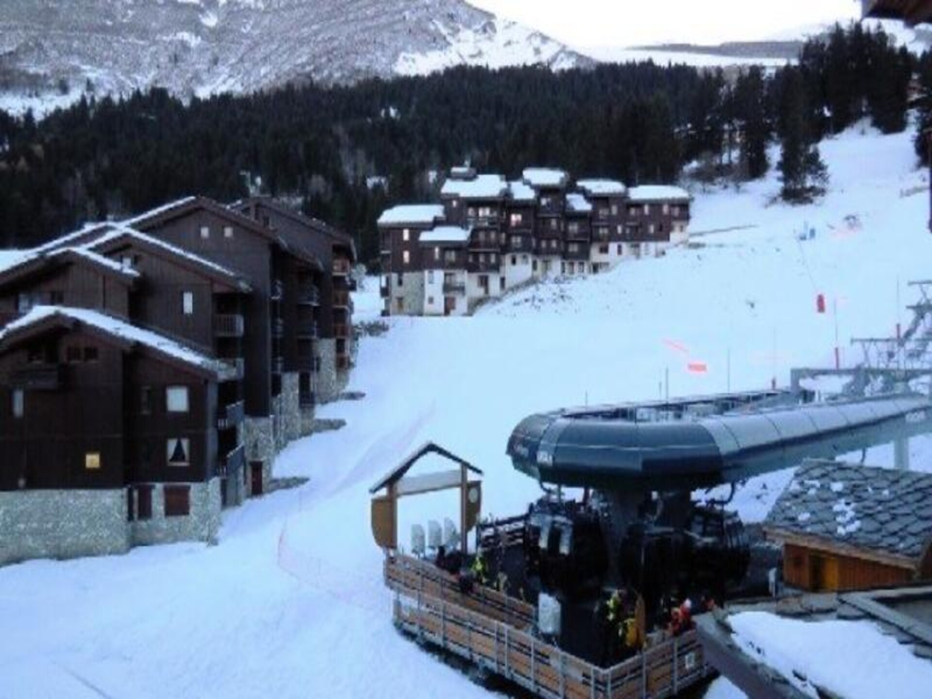 Knus appartement aan de piste in Valmorel met balkon op het oosten - foto 15