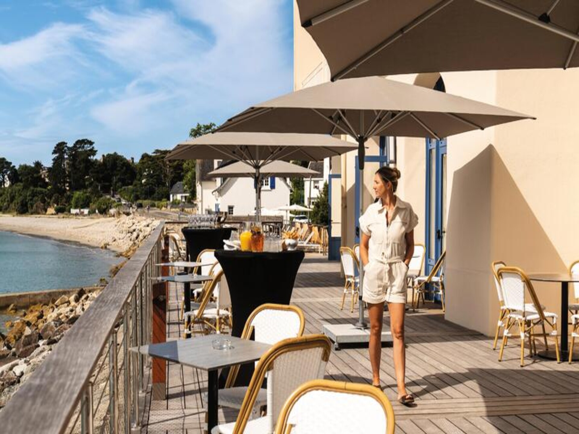 Uitzicht op zee in Morgat: appartement voor 2 bij Grand Hôtel De La Mer - foto 13