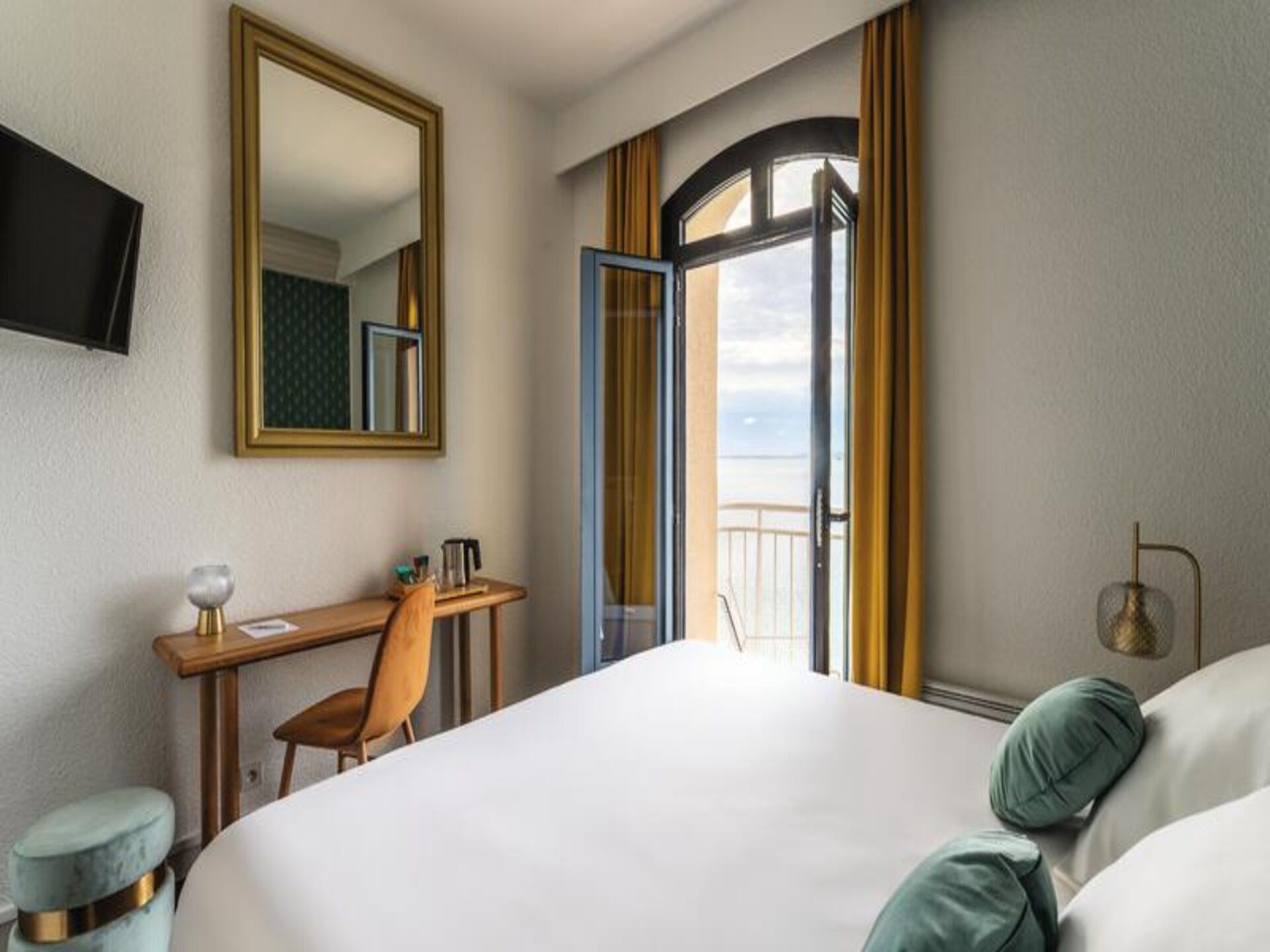 Uitzicht op zee in Morgat: appartement voor 2 bij Grand Hôtel De La Mer - foto 21