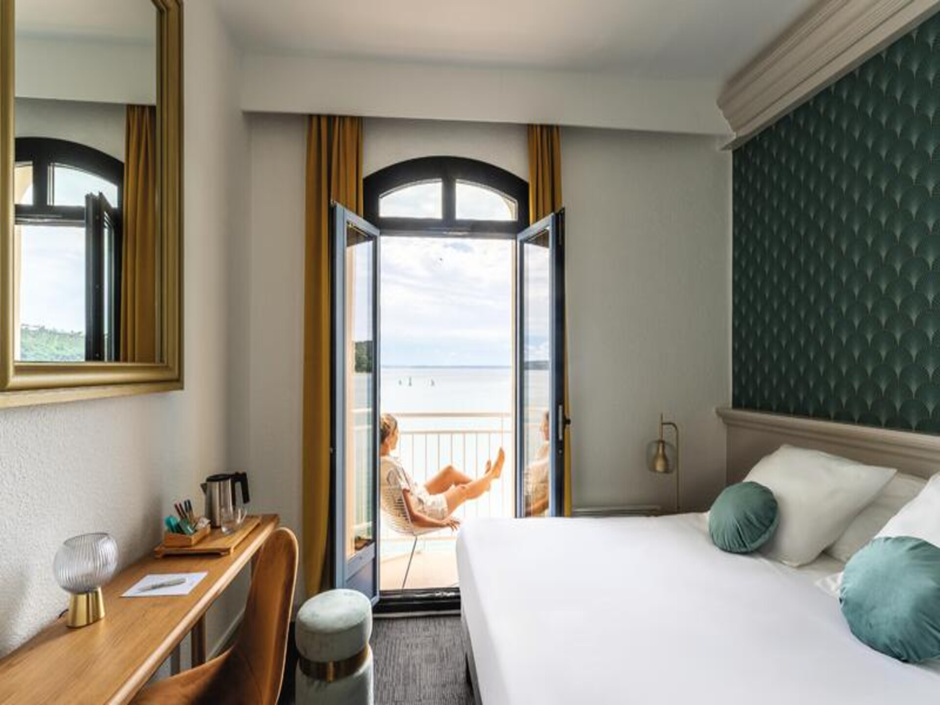 Uitzicht op zee in Morgat: appartement voor 2 bij Grand Hôtel De La Mer - foto 22