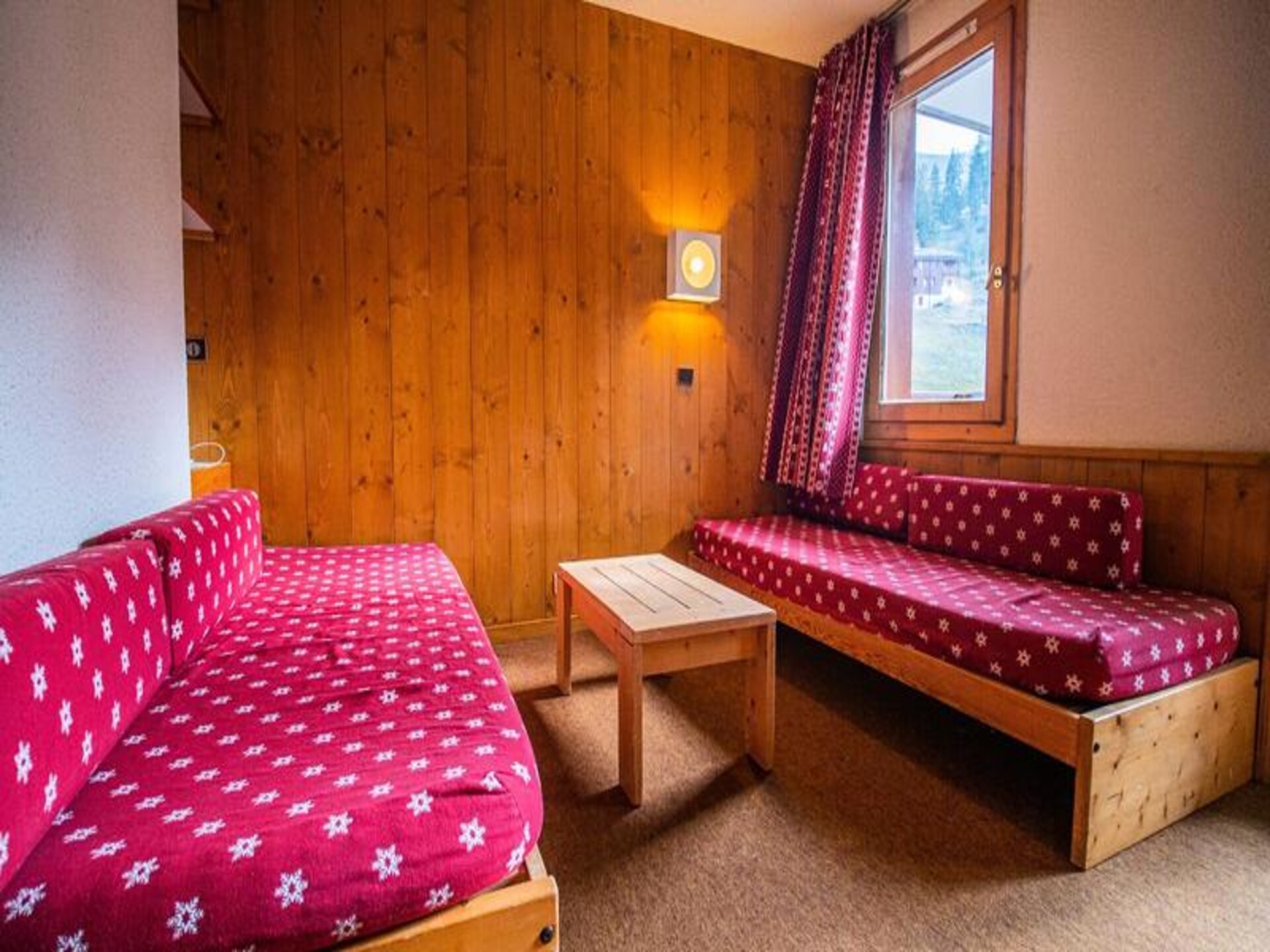 Knusse studio aan de piste in Valmorel met uitzicht op de bergen - foto 3