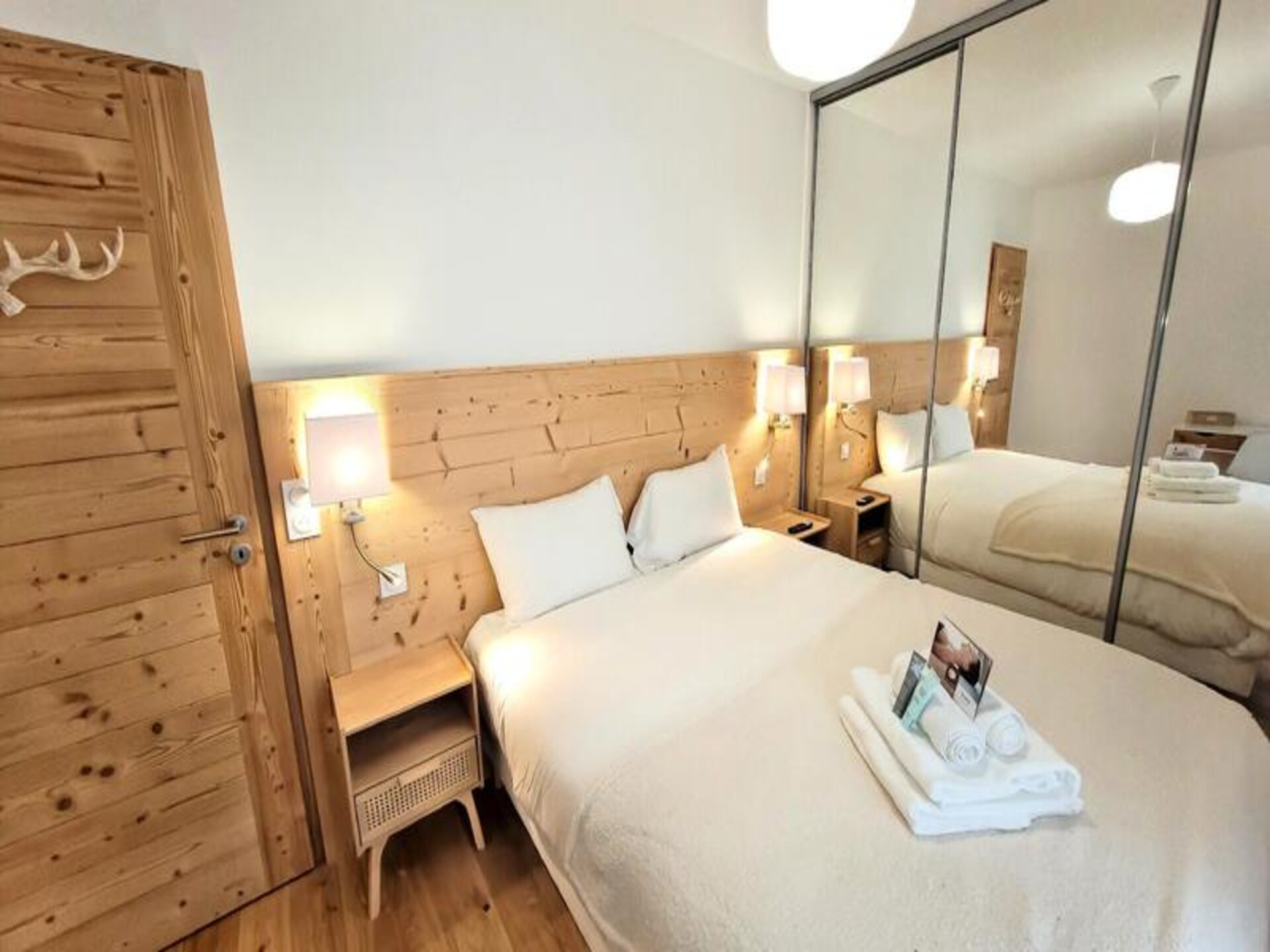 Licht appartement met groot terras, 300m van centrum Les Gets - foto 9
