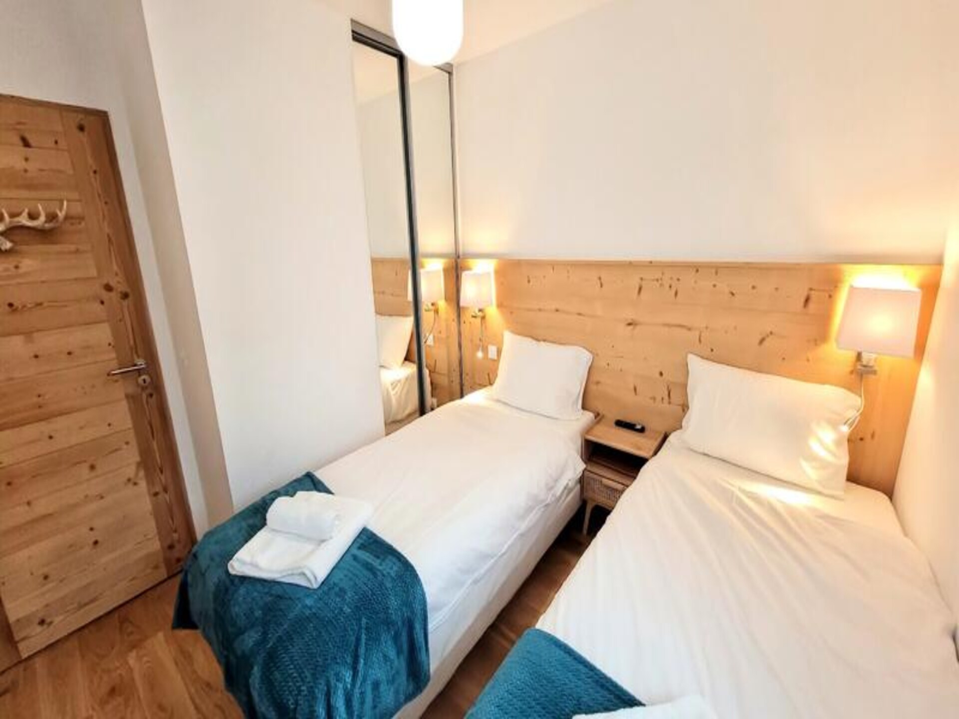 Licht appartement met groot terras, 300m van centrum Les Gets - foto 13