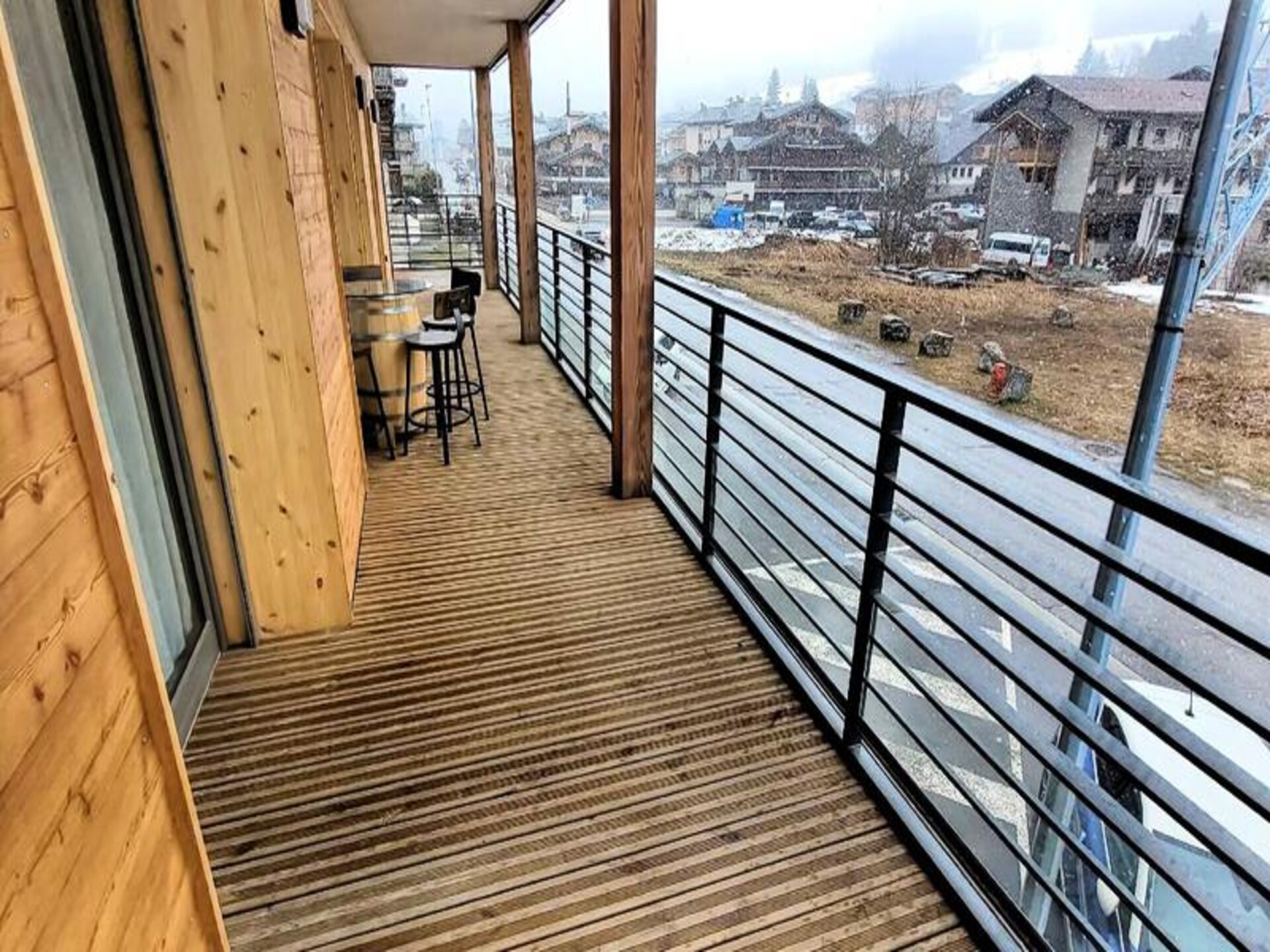 Licht appartement met groot terras, 300m van centrum Les Gets - foto 15