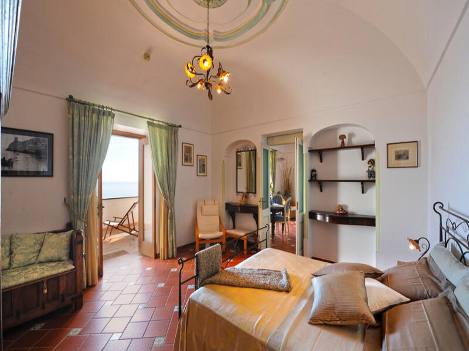 Casa Elena: 17e-eeuws appartement met jacuzzi en weids uitzicht op zee in Praiano - foto 17