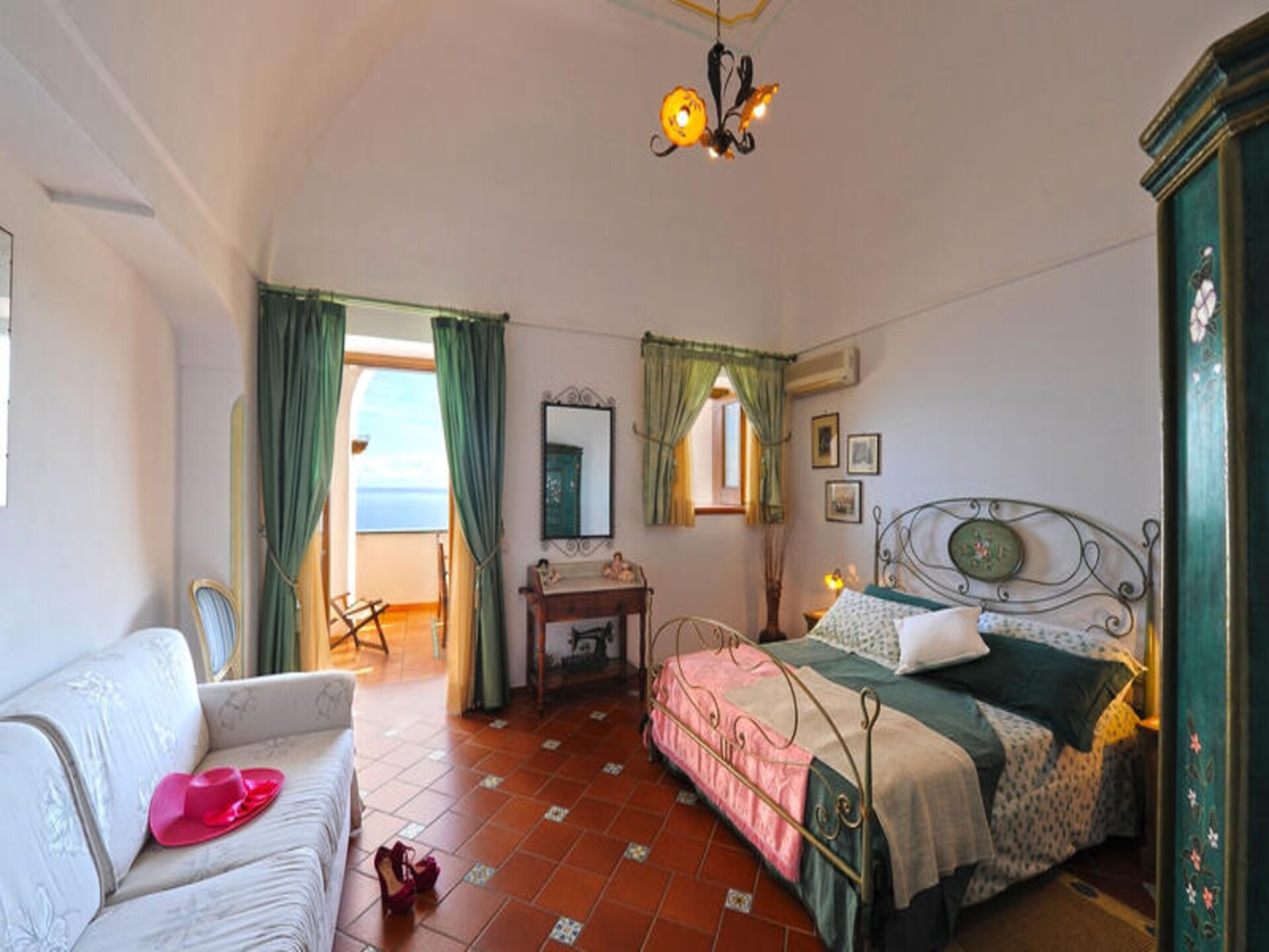 Casa Elena: 17e-eeuws appartement met jacuzzi en weids uitzicht op zee in Praiano - foto 20