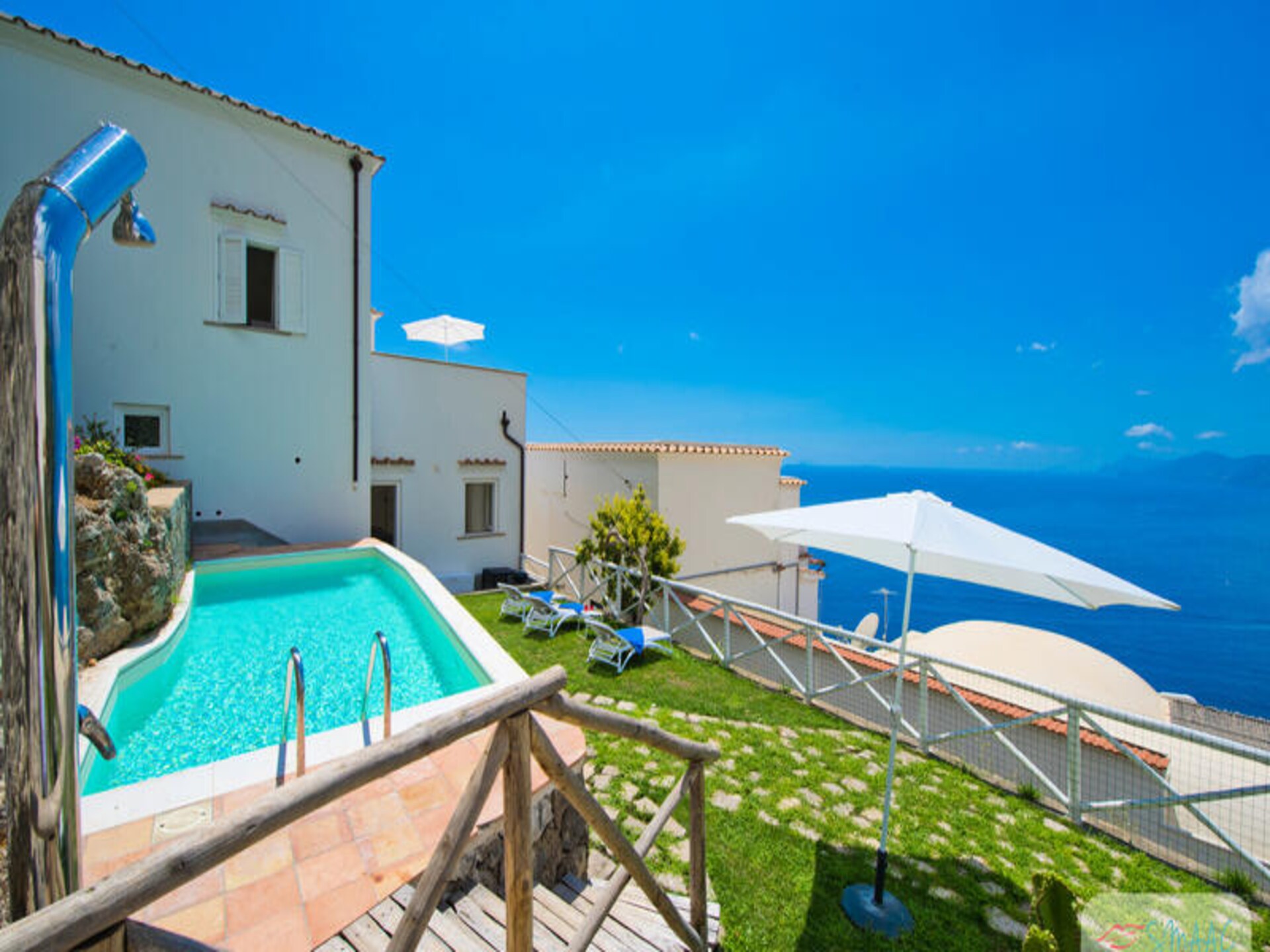 Villa Imperati: Elegant appartement met zwembad en panoramisch uitzicht op de Amalfikust - foto 12