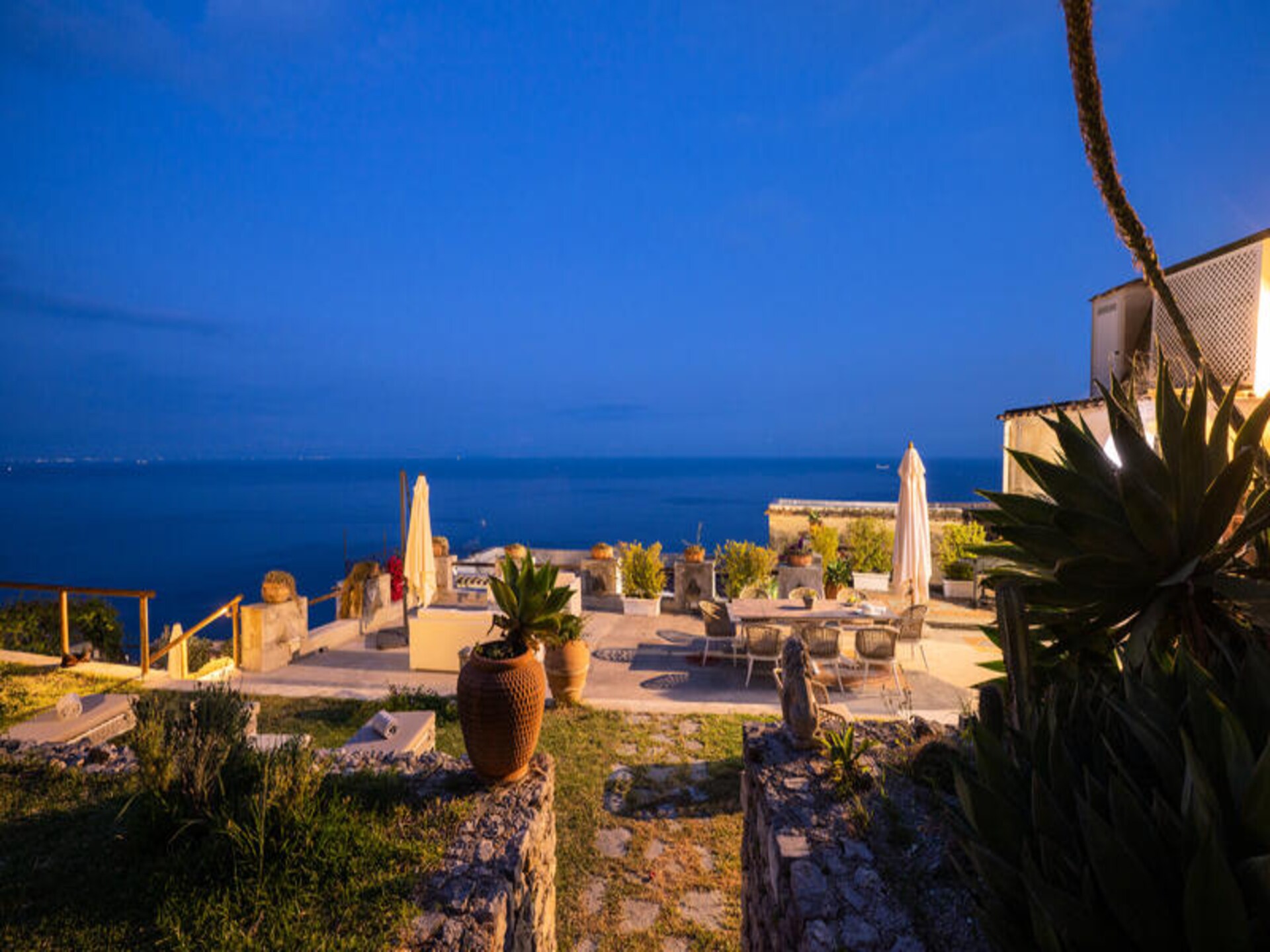 Villa Panorama: Elegant appartement met zeezicht en tuin in Praiano - foto 6