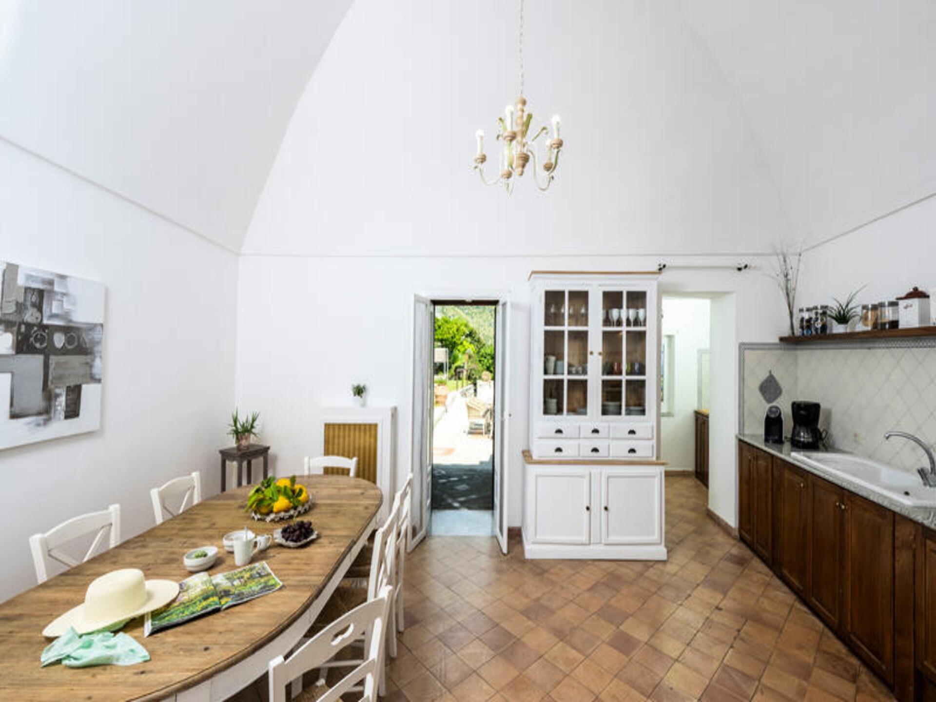 Villa Panorama: Elegant appartement met zeezicht en tuin in Praiano - foto 20