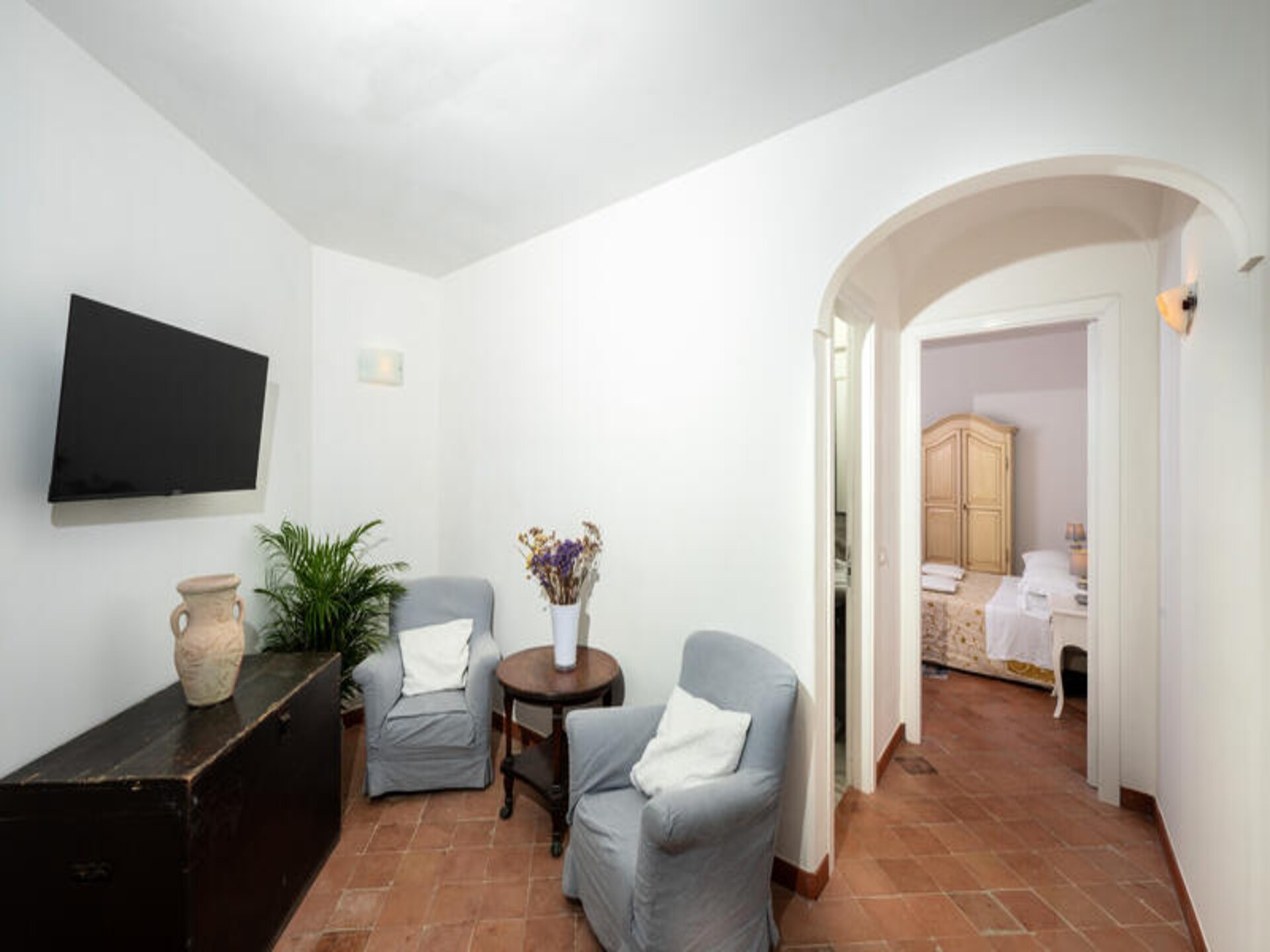 Villa Panorama: Elegant appartement met zeezicht en tuin in Praiano - foto 26