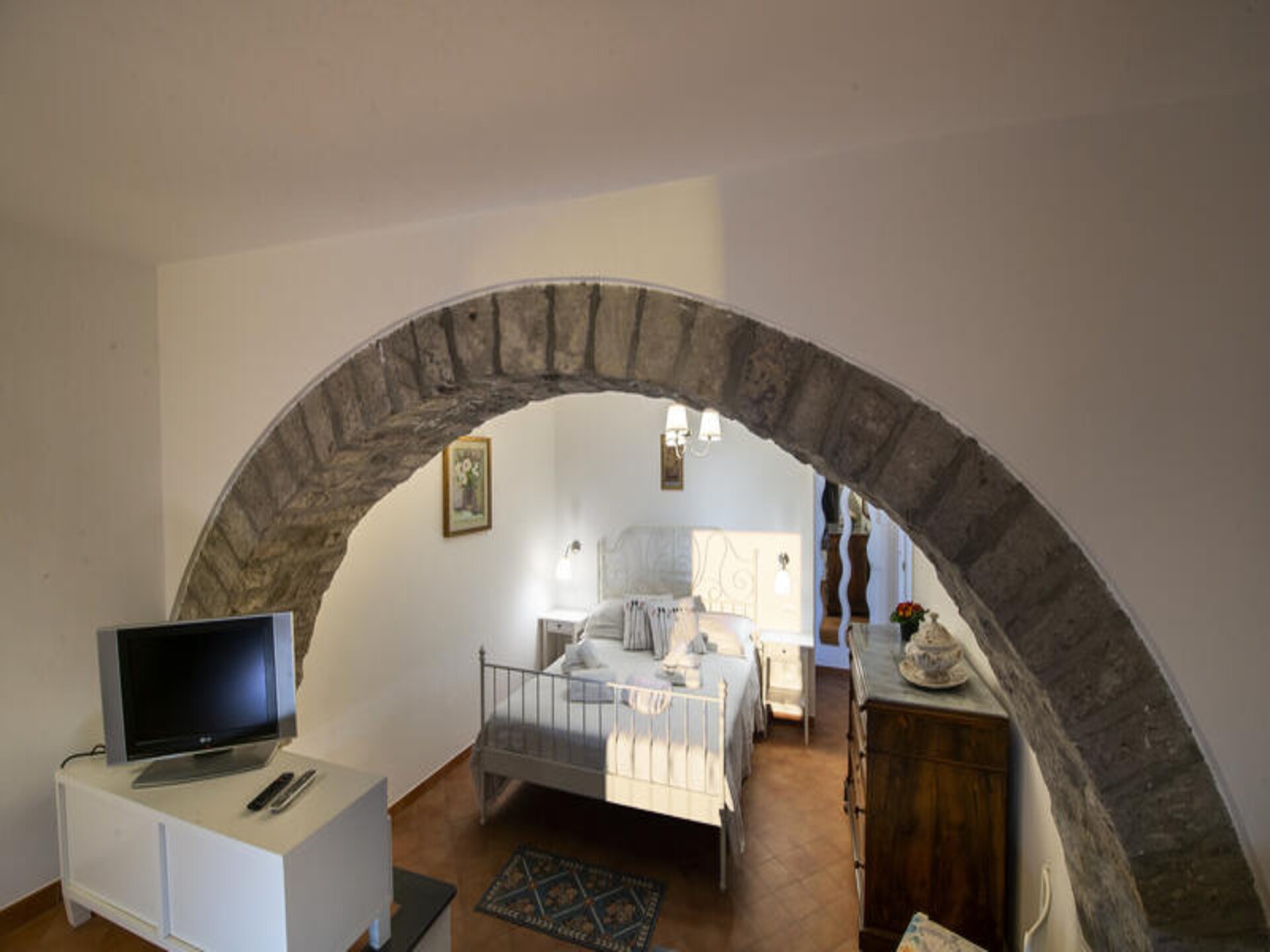 Casa Cimino A: Betoverend appartement met panoramisch uitzicht op zee in Praiano - foto 4