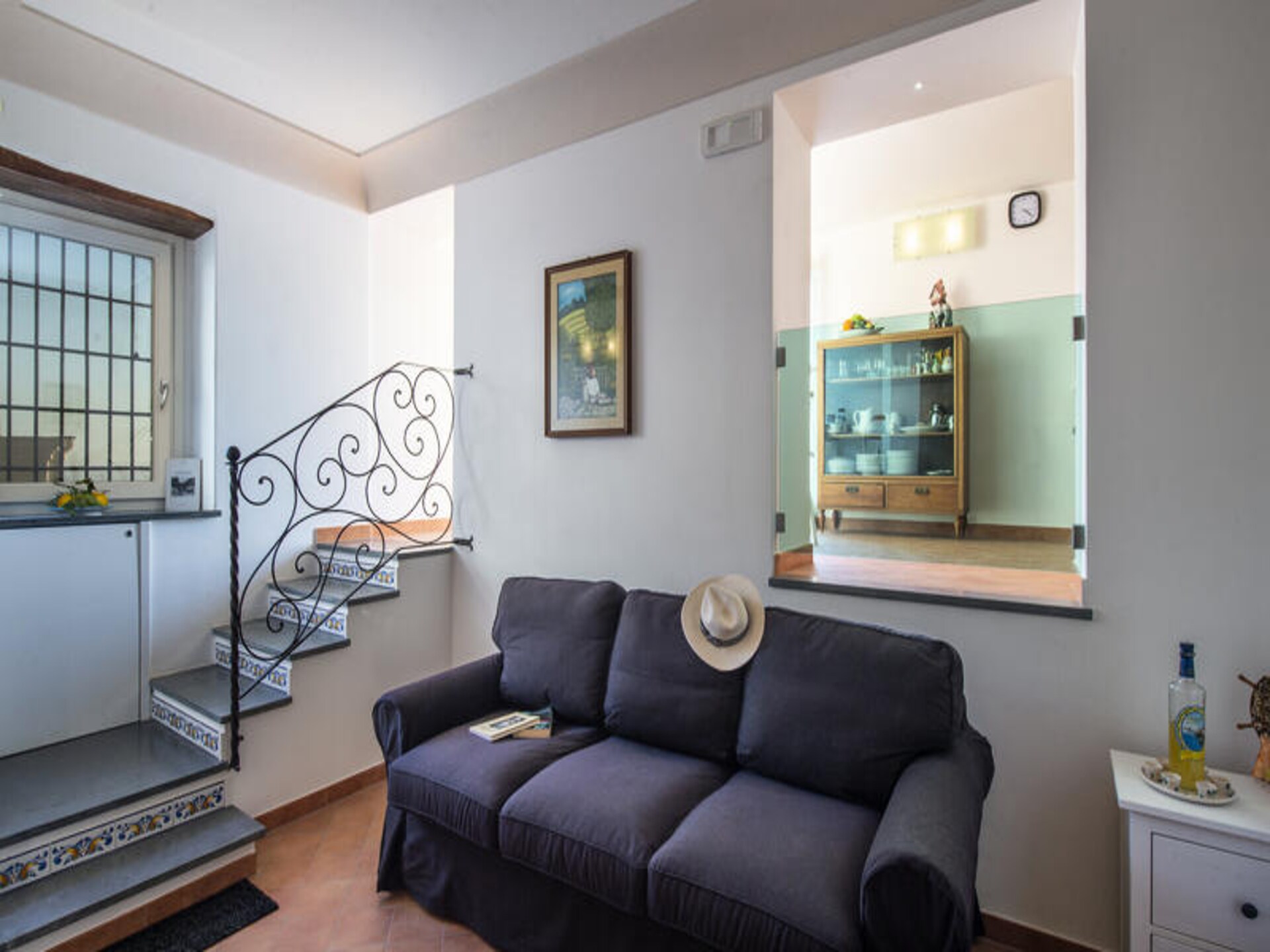Casa Cimino A: Betoverend appartement met panoramisch uitzicht op zee in Praiano - foto 14