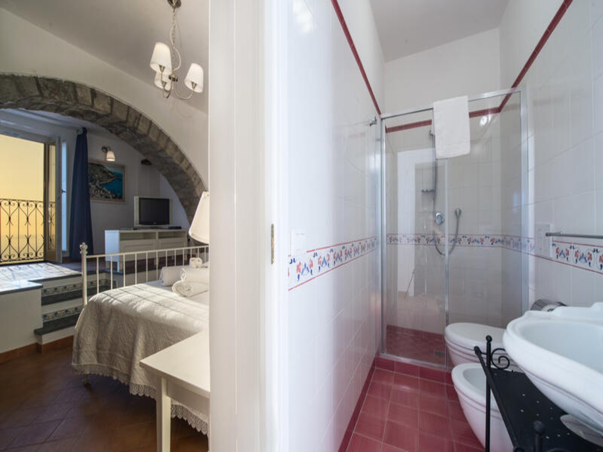 Casa Cimino A: Betoverend appartement met panoramisch uitzicht op zee in Praiano - foto 15
