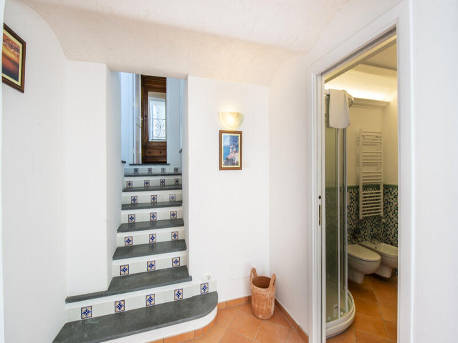 Appartement Villa Imperati in Praiano met panoramisch zeezicht en privézwembad - foto 14