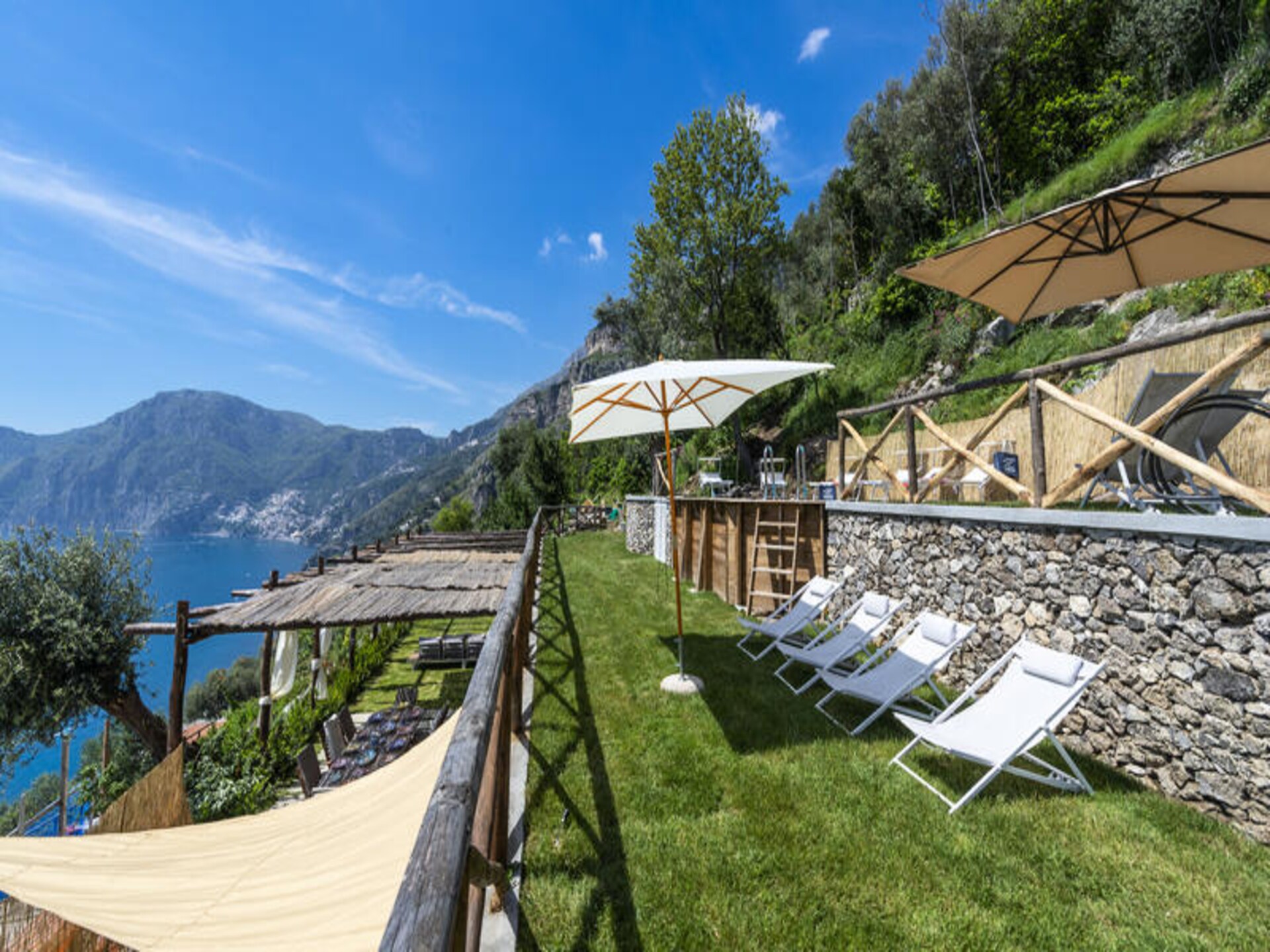 Casa Punta di Diamante: panoramisch appartement met zwembad in Praiano - foto 4