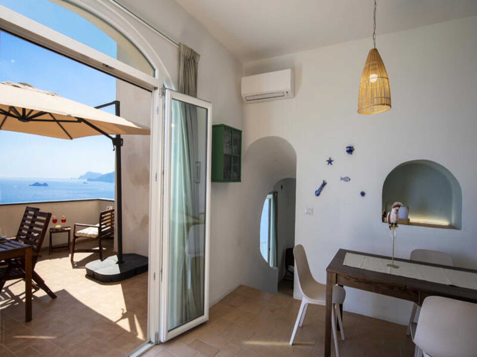 Casa Punta di Diamante: panoramisch appartement met zwembad in Praiano - foto 18