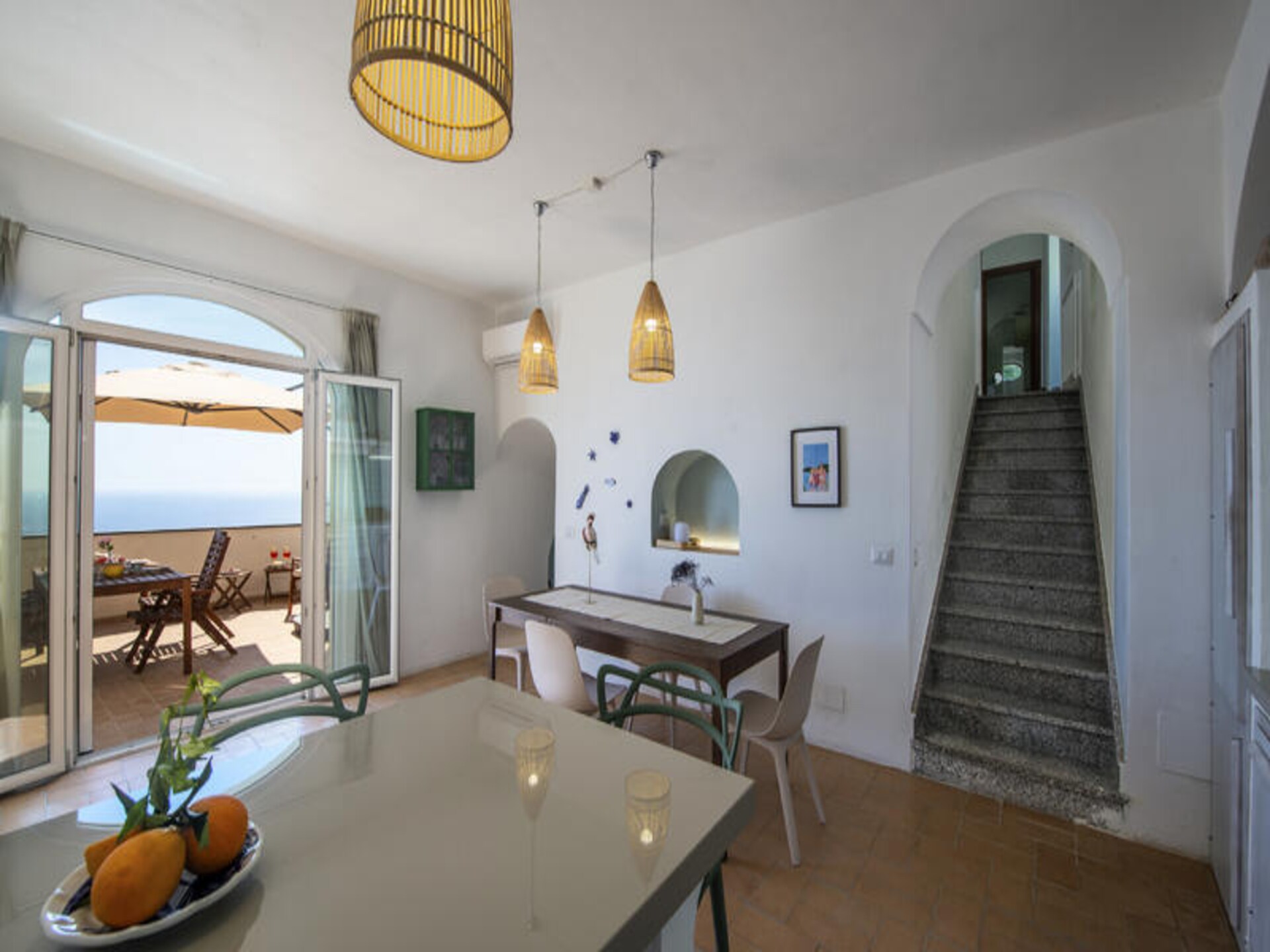 Casa Punta di Diamante: panoramisch appartement met zwembad in Praiano - foto 19