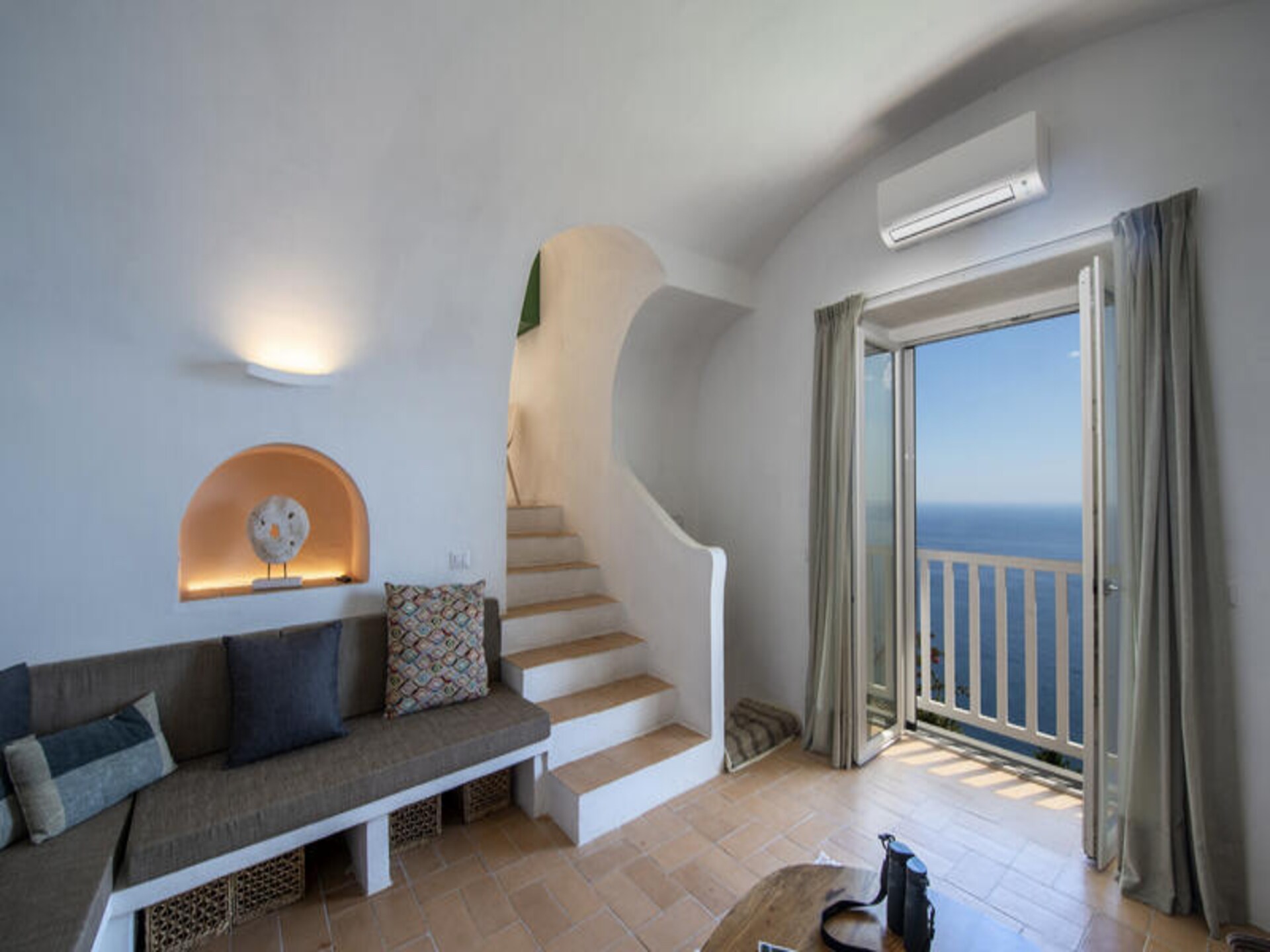Casa Punta di Diamante: panoramisch appartement met zwembad in Praiano - foto 21