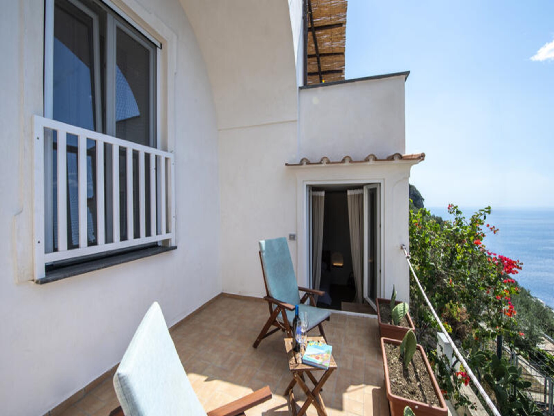Casa Punta di Diamante: panoramisch appartement met zwembad in Praiano - foto 42