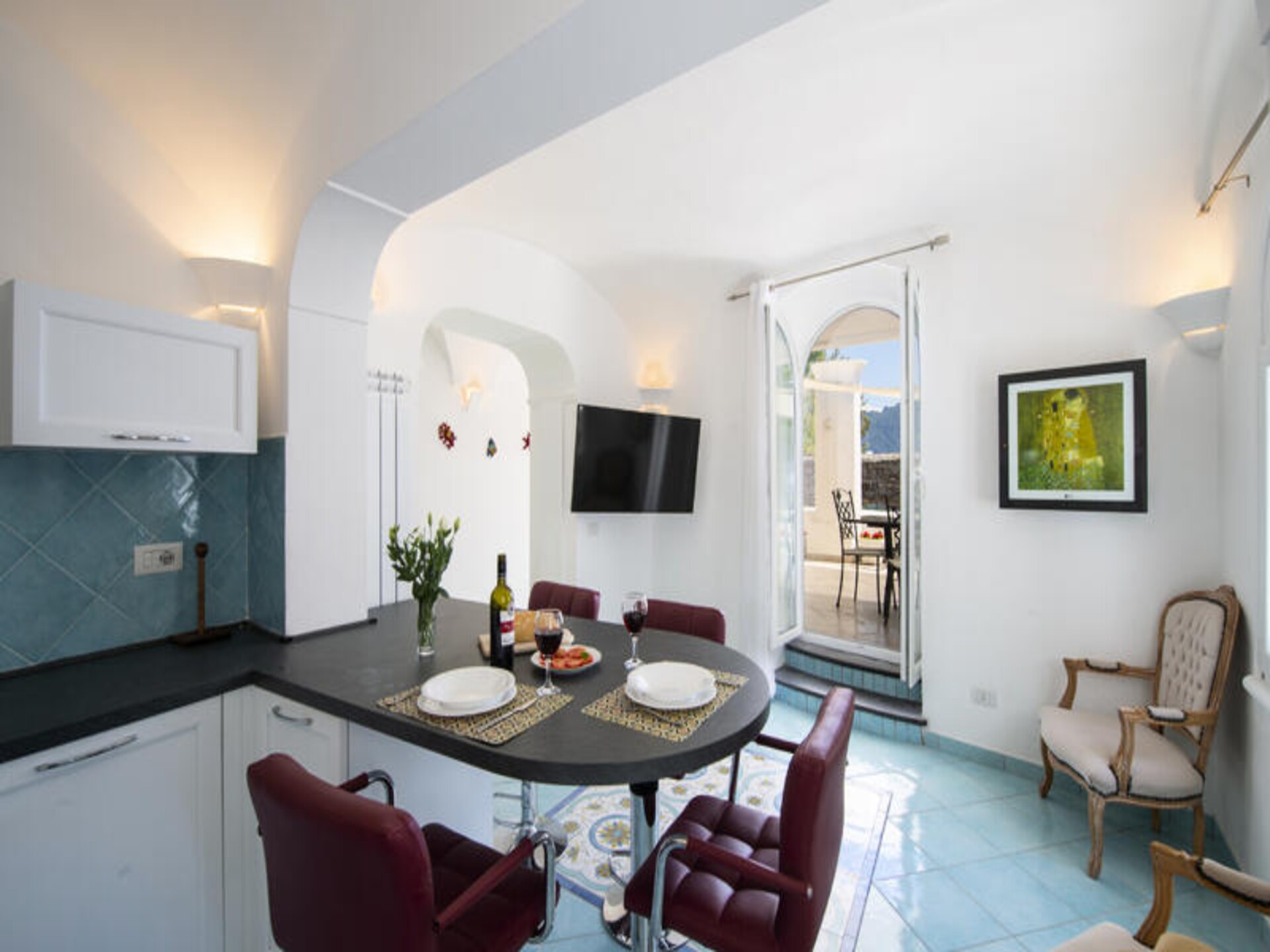 Romantisch appartement in Ravello met terras, jacuzzi en uitzicht op de Belvedere - foto 21