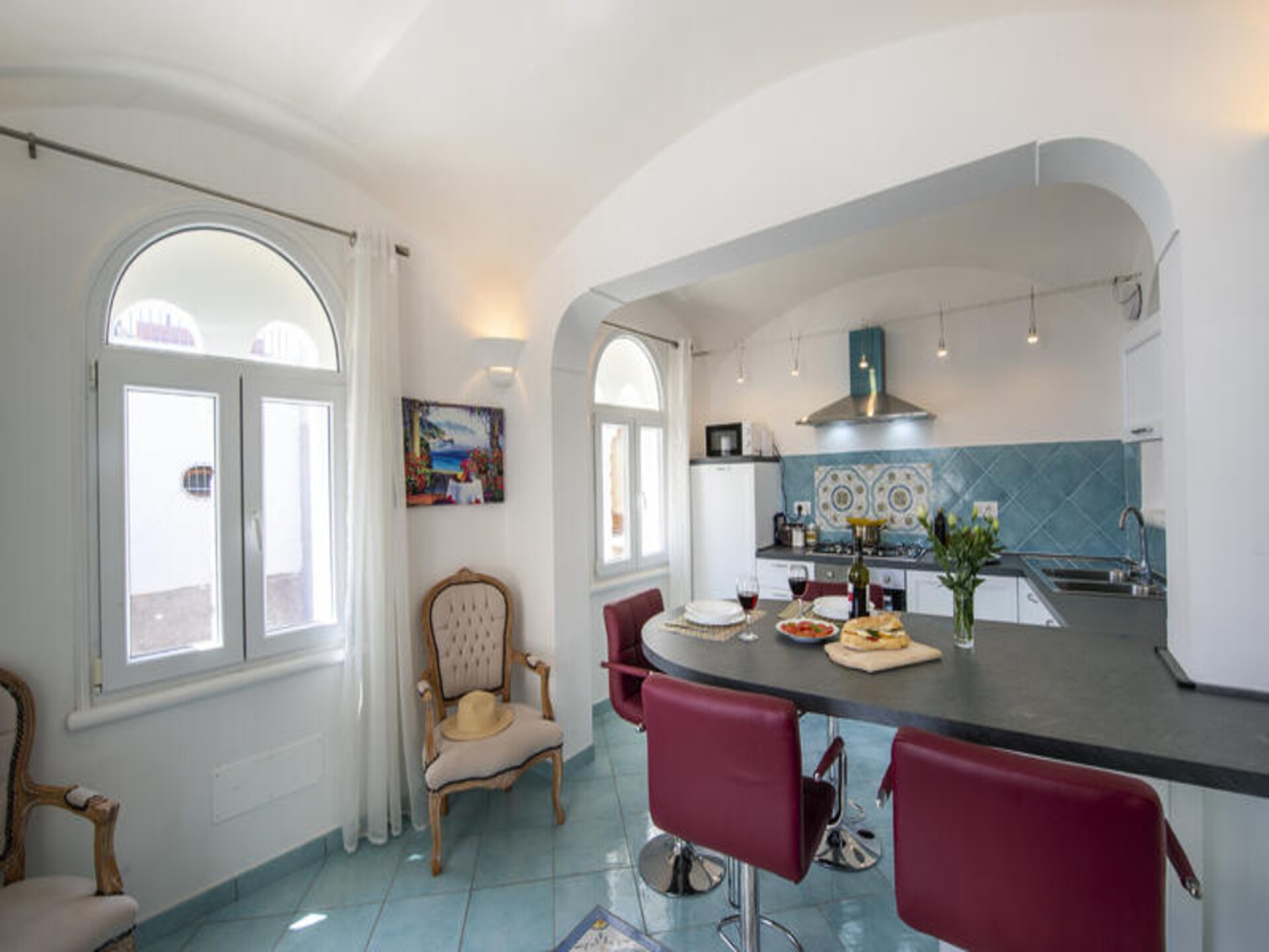 Romantisch appartement in Ravello met terras, jacuzzi en uitzicht op de Belvedere - foto 22