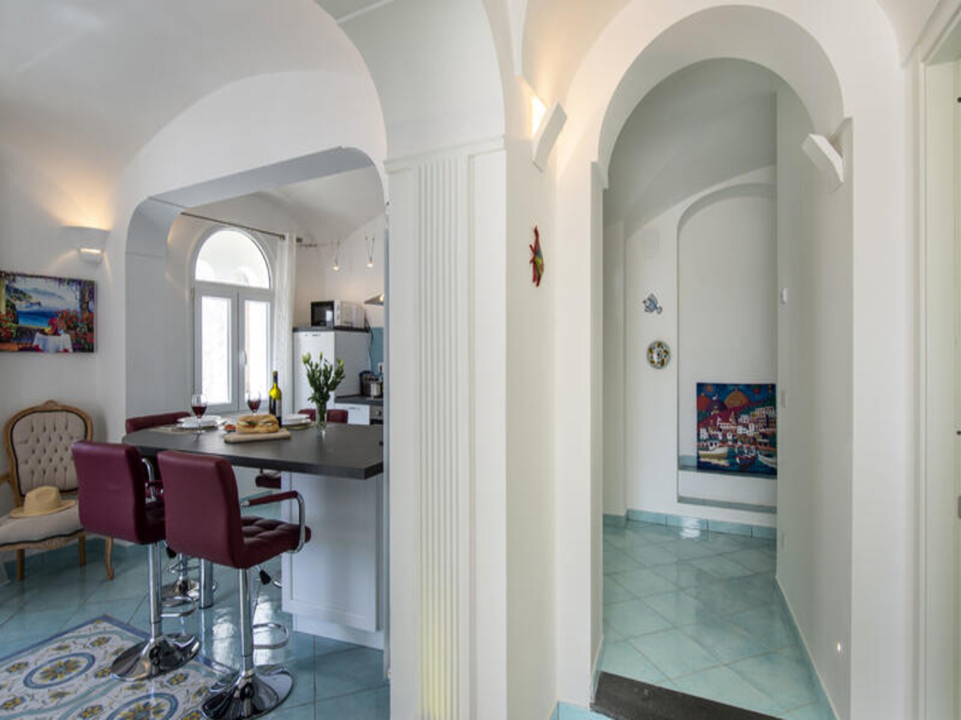 Romantisch appartement in Ravello met terras, jacuzzi en uitzicht op de Belvedere - foto 23