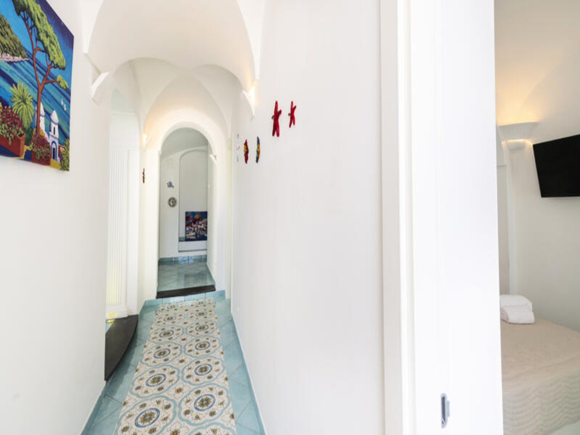 Romantisch appartement in Ravello met terras, jacuzzi en uitzicht op de Belvedere - foto 25