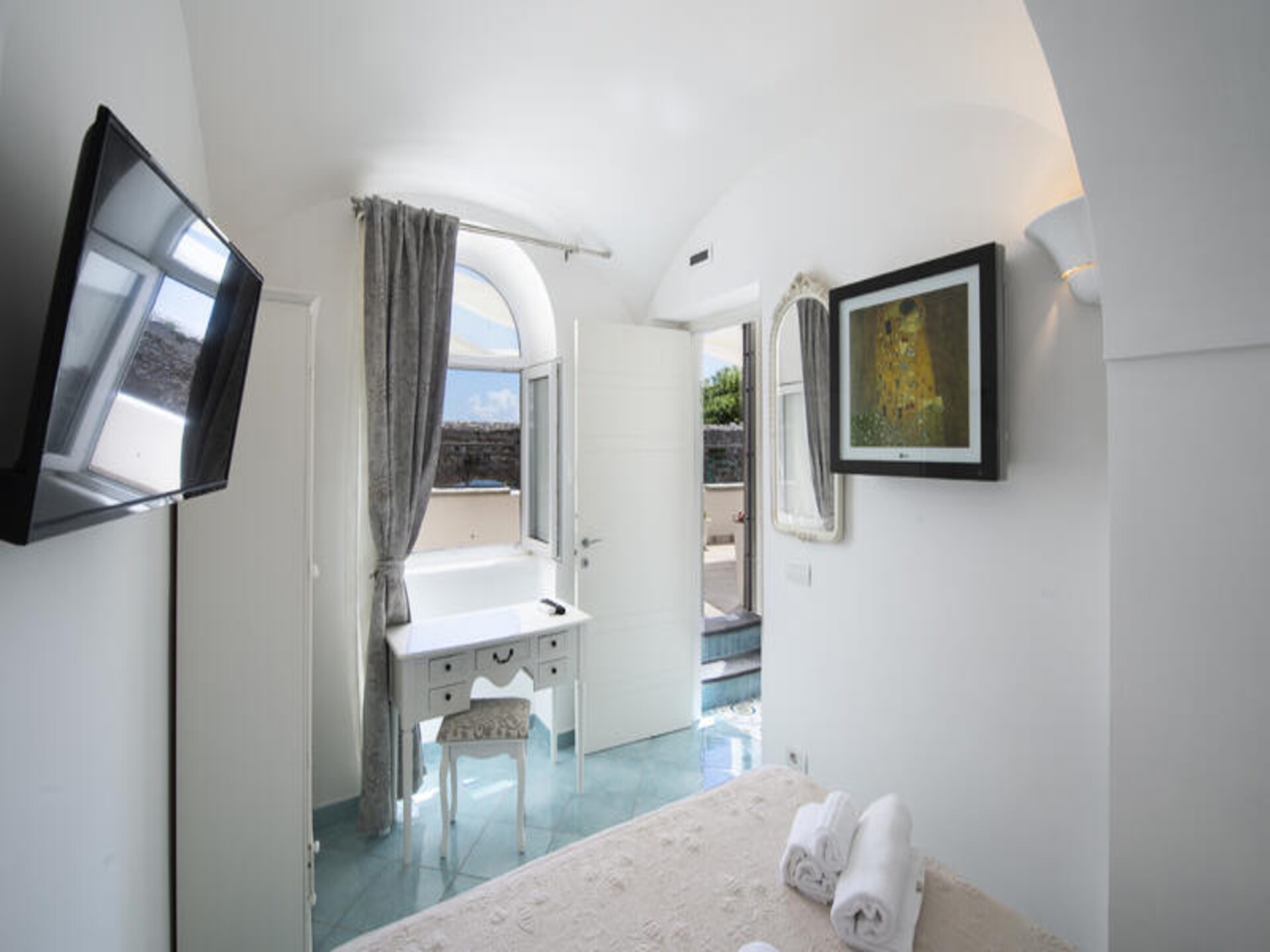 Romantisch appartement in Ravello met terras, jacuzzi en uitzicht op de Belvedere - foto 29