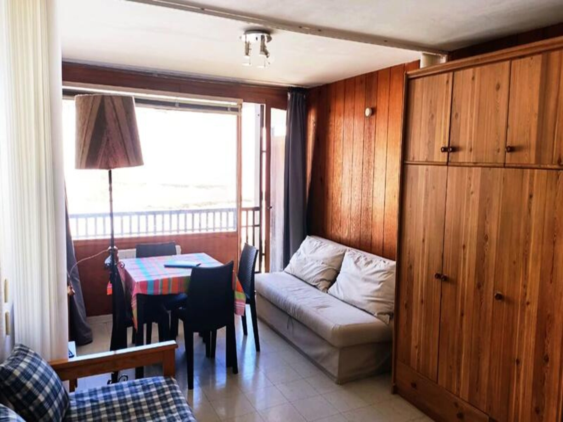 Studio op 1400m hoogte met balkon en uitzicht op de pistes in Puy-Saint-Vincent - foto 5