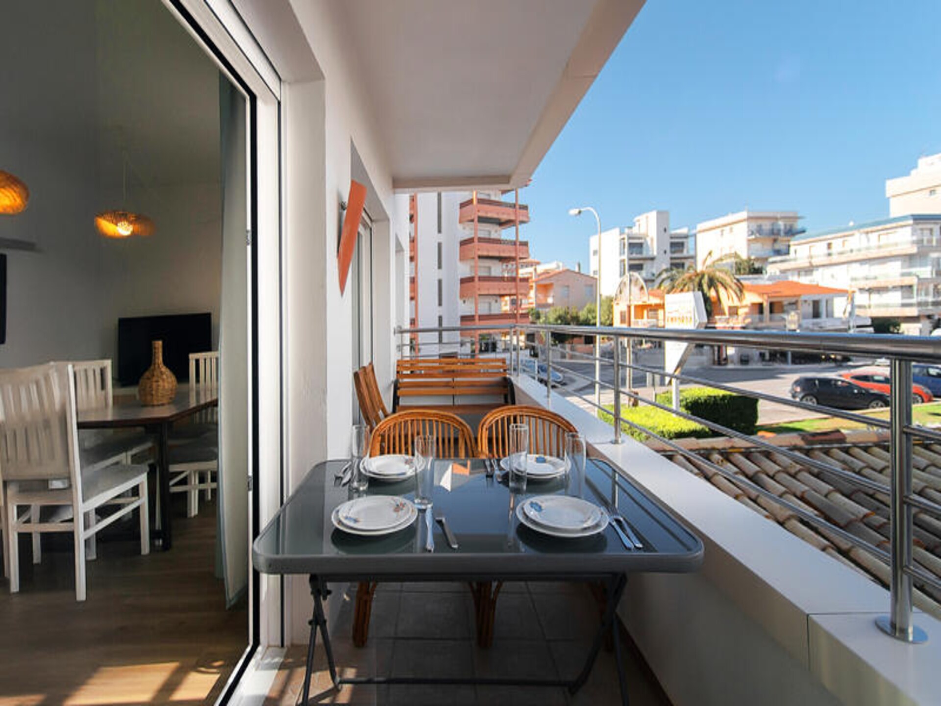 Stijlvol appartement met terras en zwembad in centrum Roses - foto 19