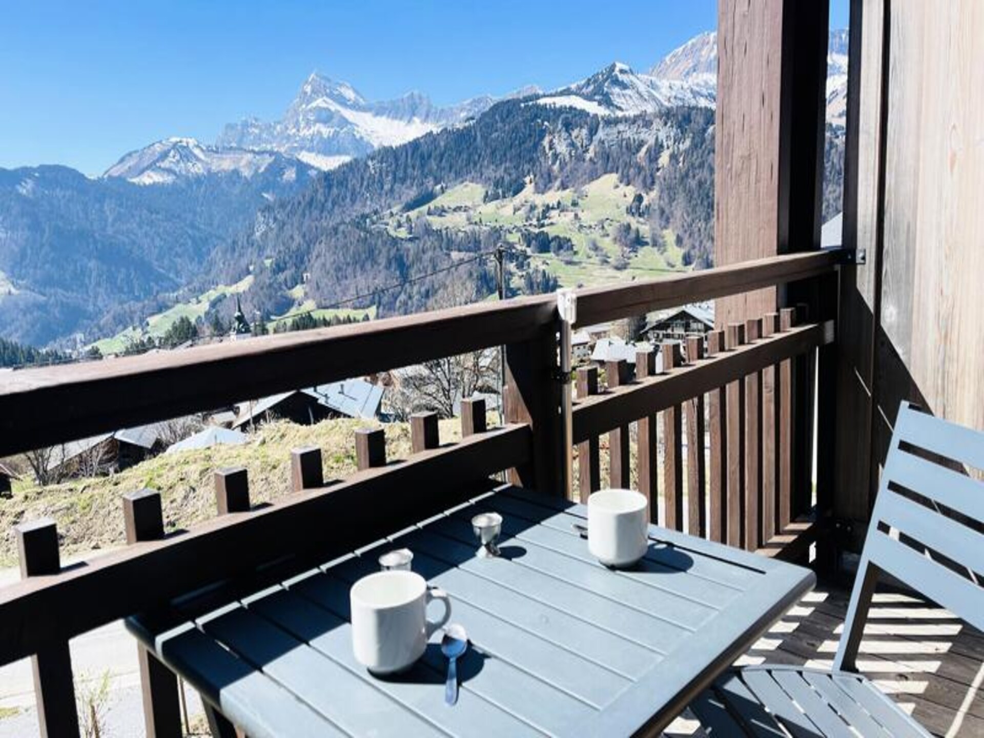 Duplex appartement op 100m van de piste met uitzicht op het Val d'Arly - foto 4