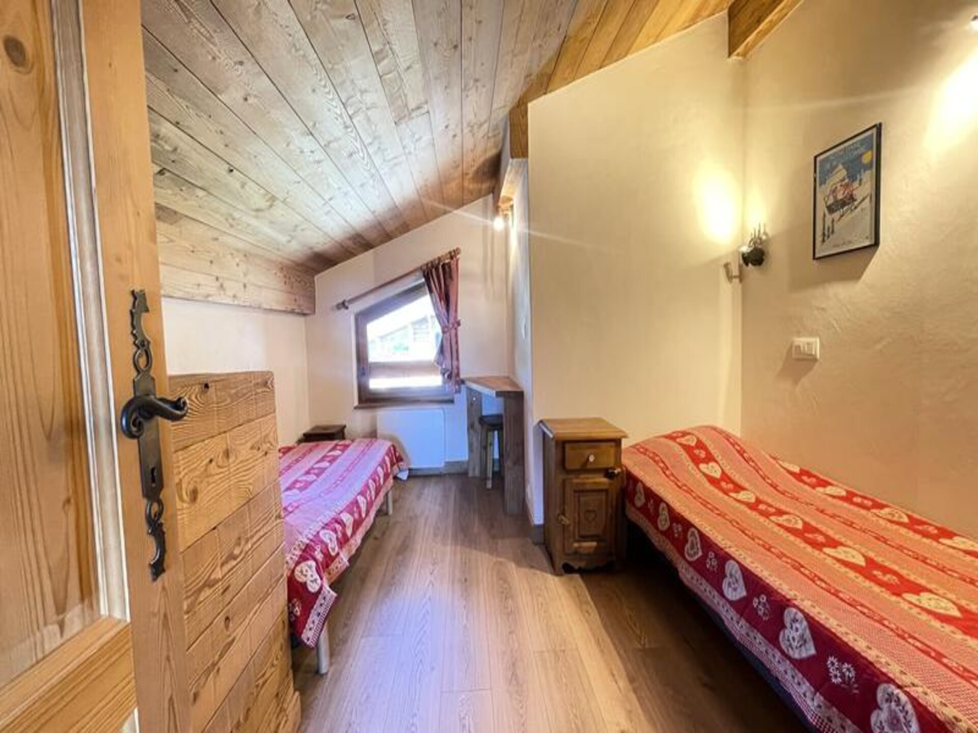 Duplex appartement op 100m van de piste met uitzicht op het Val d'Arly - foto 14